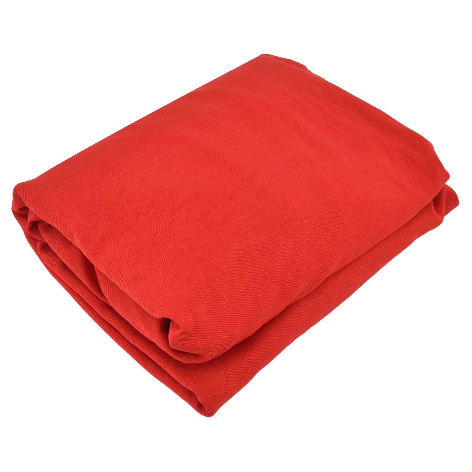 Stretch Spandex Table Cover Good Elasticity Washable Reusable Red Stretchable view 8