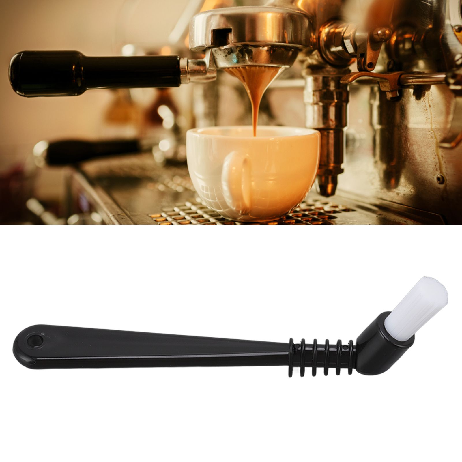 Coffee Machine Cleaning Brush Tool Coffee Machine Nylon Brush Cleaner for Home view 11