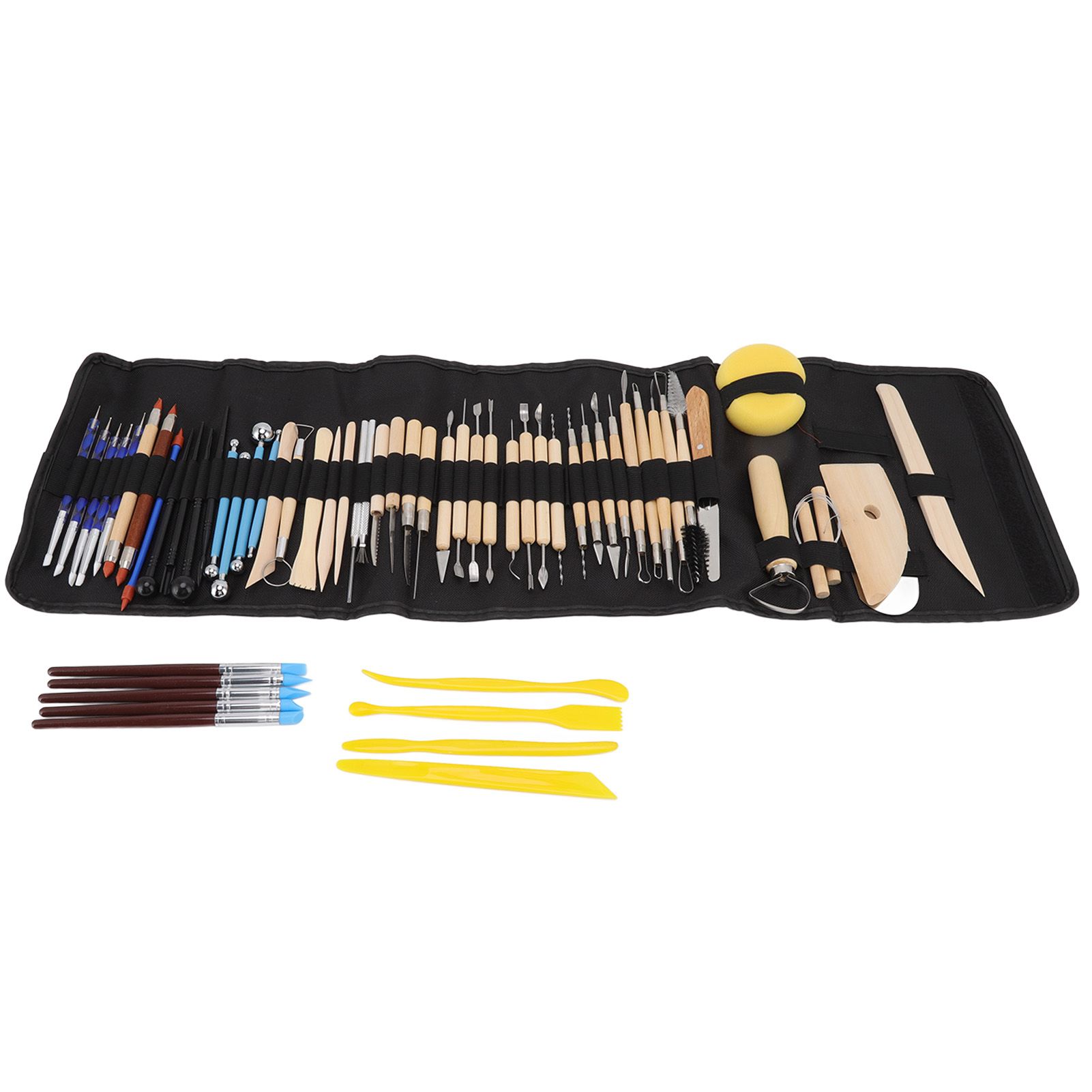 61Pcs Polymer Clay Sculpting Tools Exquisite Versatile Clay Carving Tools with view 4