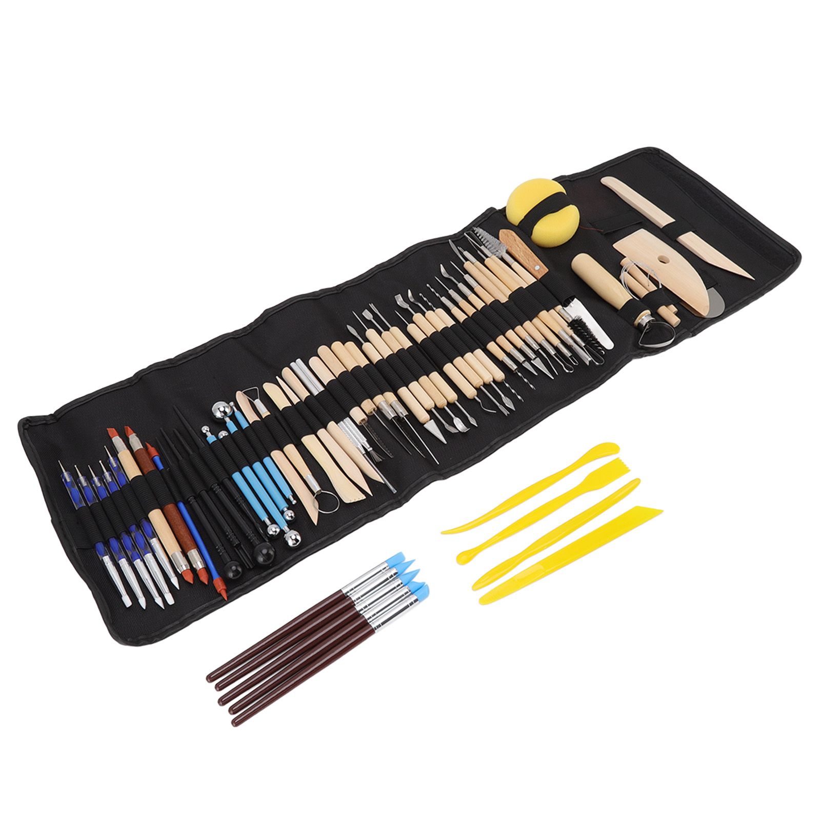 61Pcs Polymer Clay Sculpting Tools Exquisite Versatile Clay Carving Tools with view 5