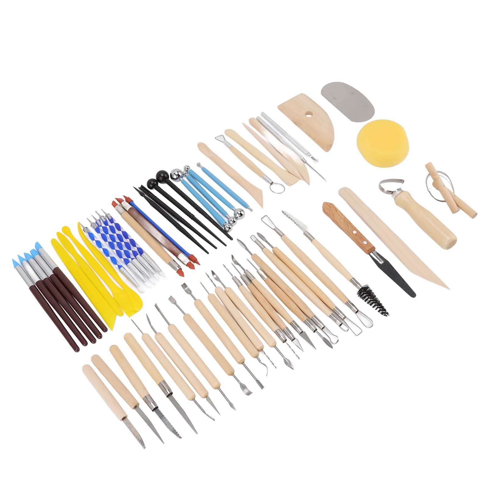 61Pcs Polymer Clay Sculpting Tools Exquisite Versatile Clay Carving Tools with view 7