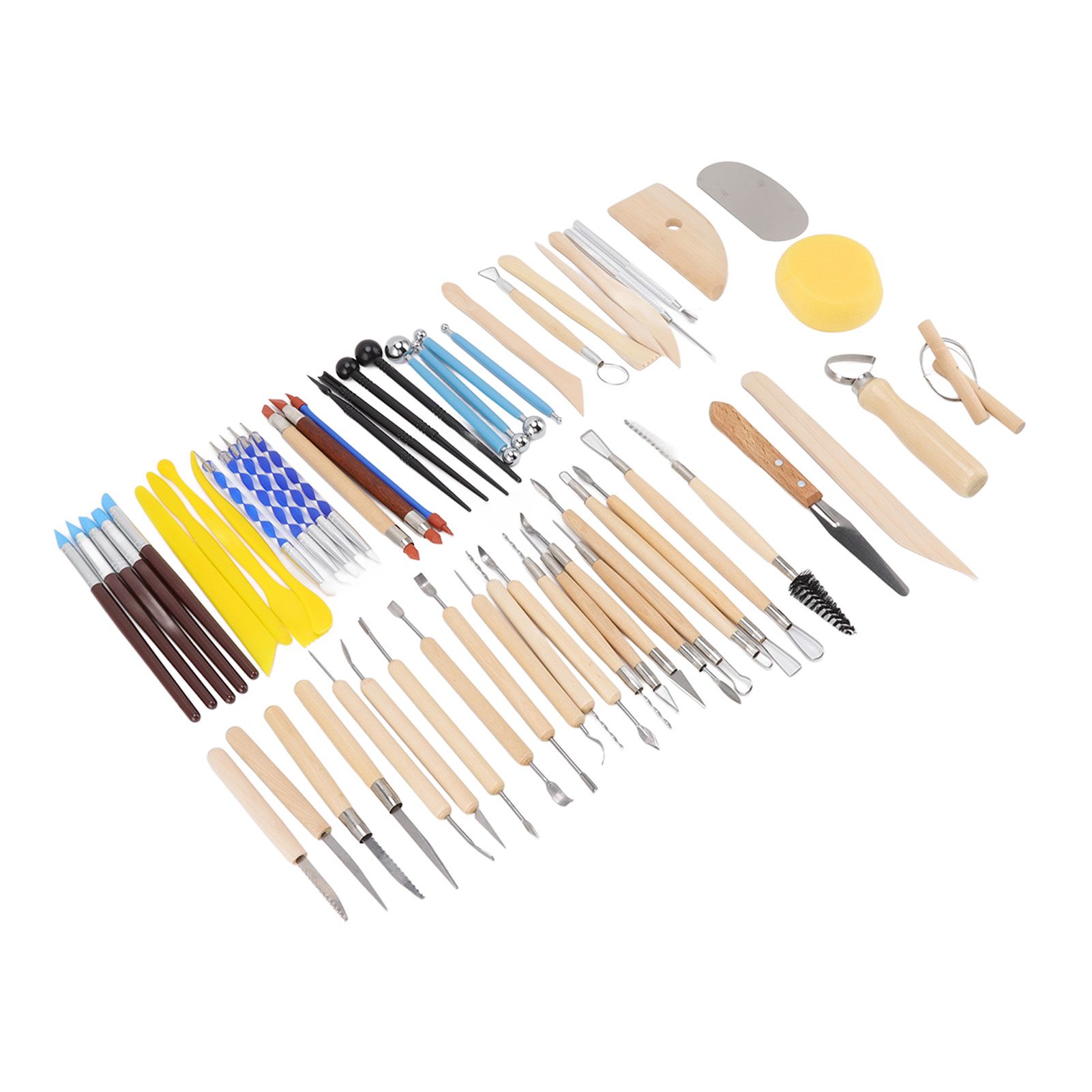61Pcs Polymer Clay Sculpting Tools Exquisite Versatile Clay Carving Tools with view 8