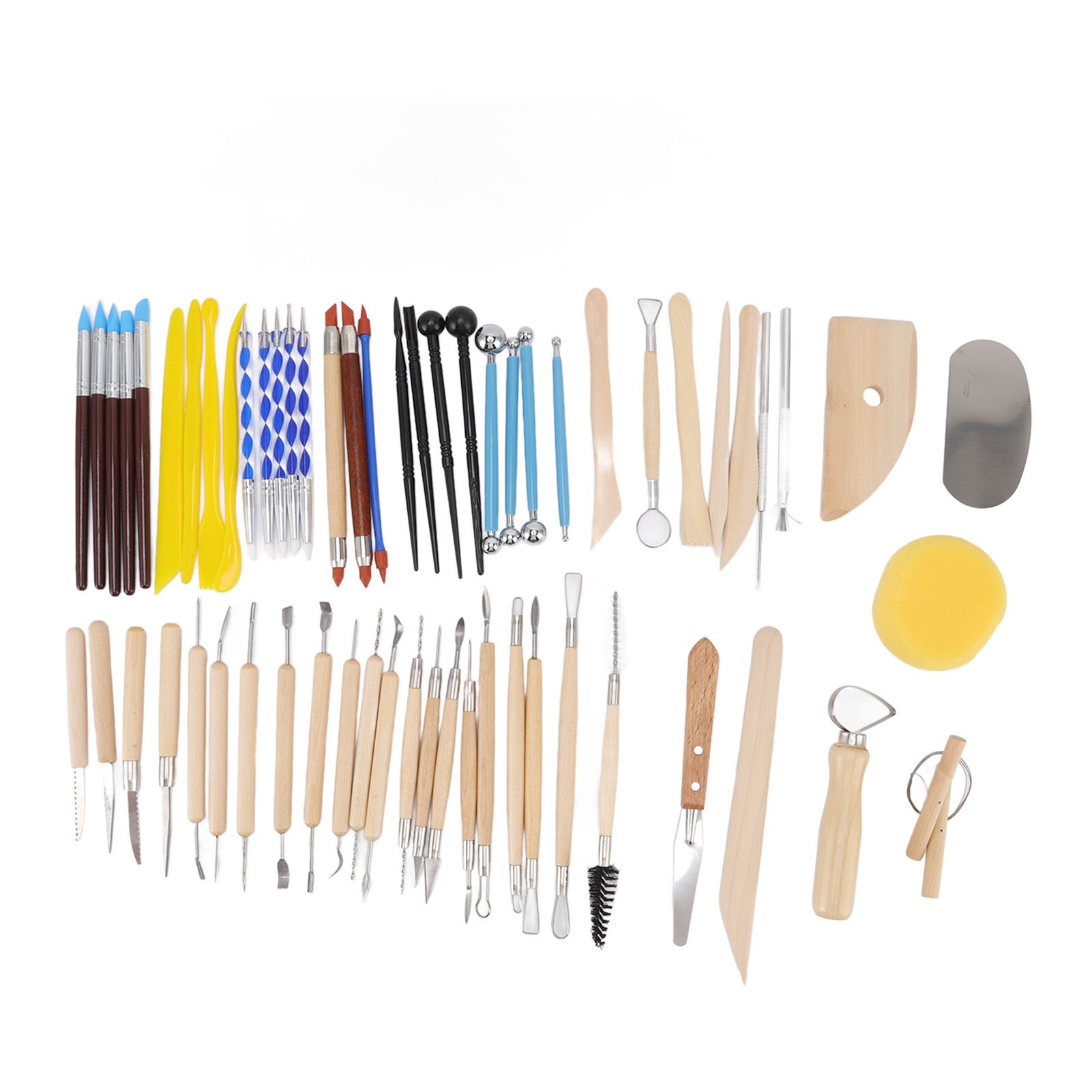61Pcs Polymer Clay Sculpting Tools Exquisite Versatile Clay Carving Tools with view 9