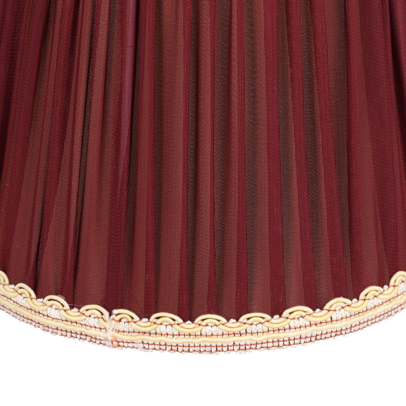 3pcs E14 Fabric Lamp Shade Wine Red Modern Clip On Lampshade for Home Wall view 14