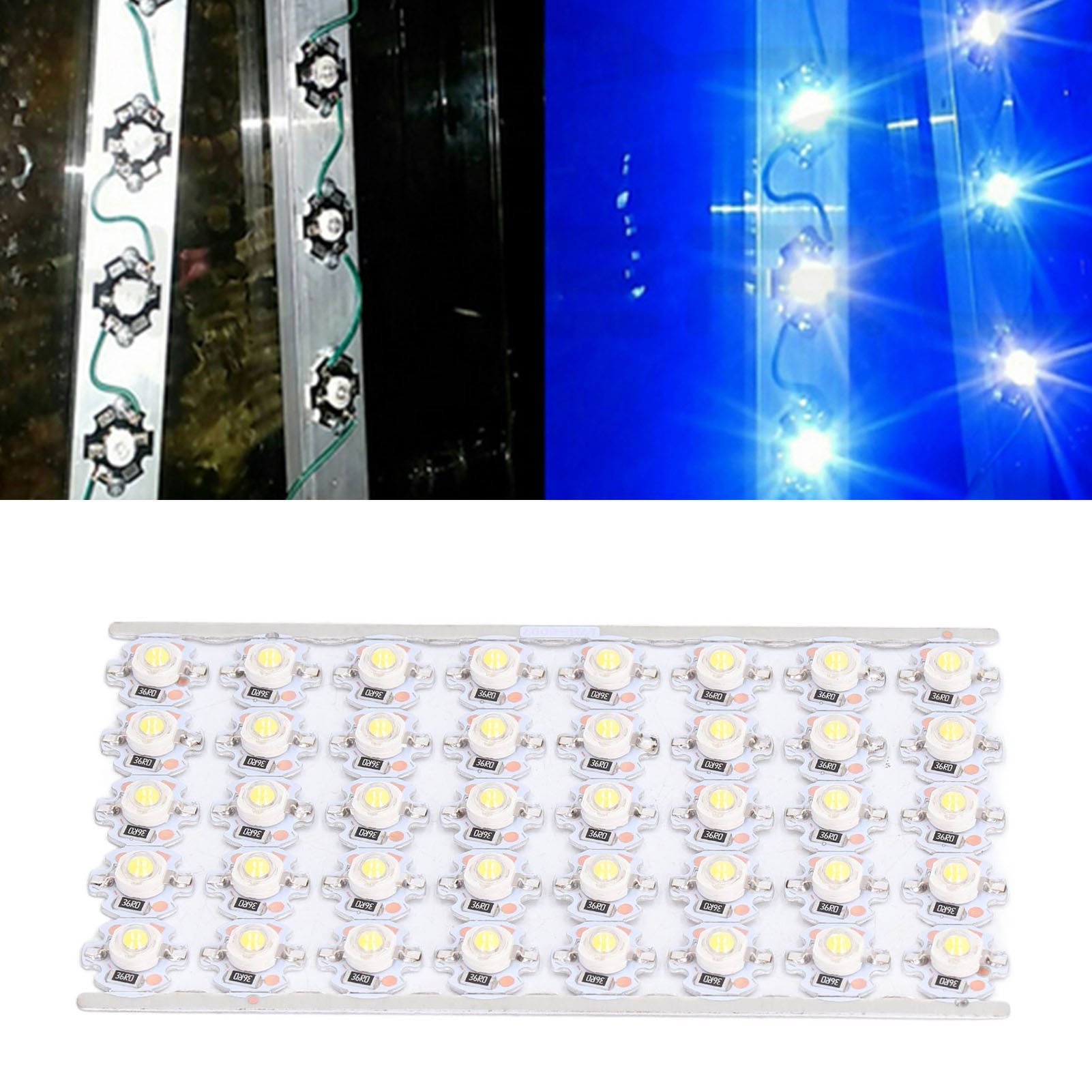 LED Chip Bulb High Brightness Energy Saving DIY Lamp Beads with Aluminum Plate view 11
