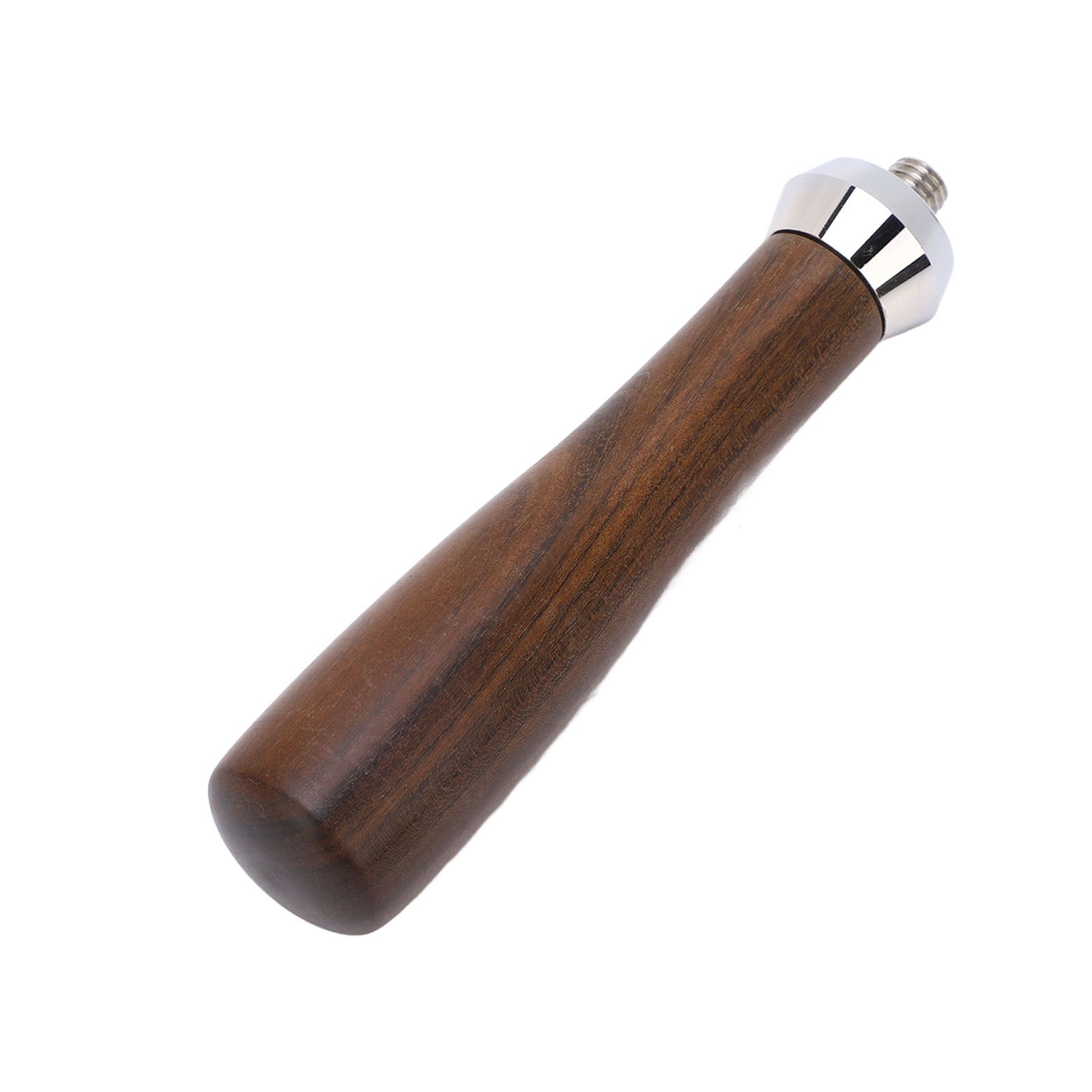 Coffee Portafilter Handle Comfortable Grip Burr Free Black Rosewood Durable view 5