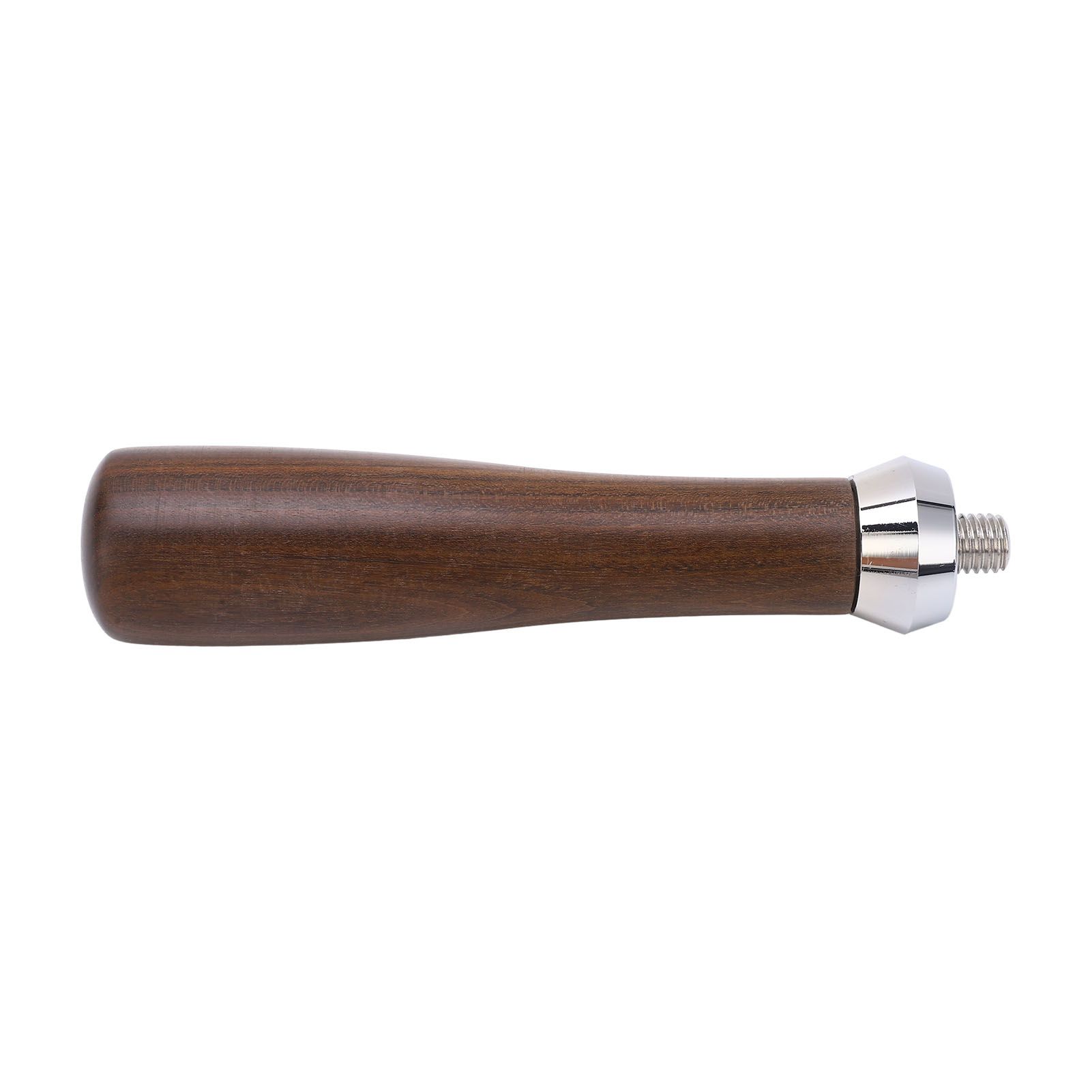 Coffee Portafilter Handle Comfortable Grip Burr Free Black Rosewood Durable view 9