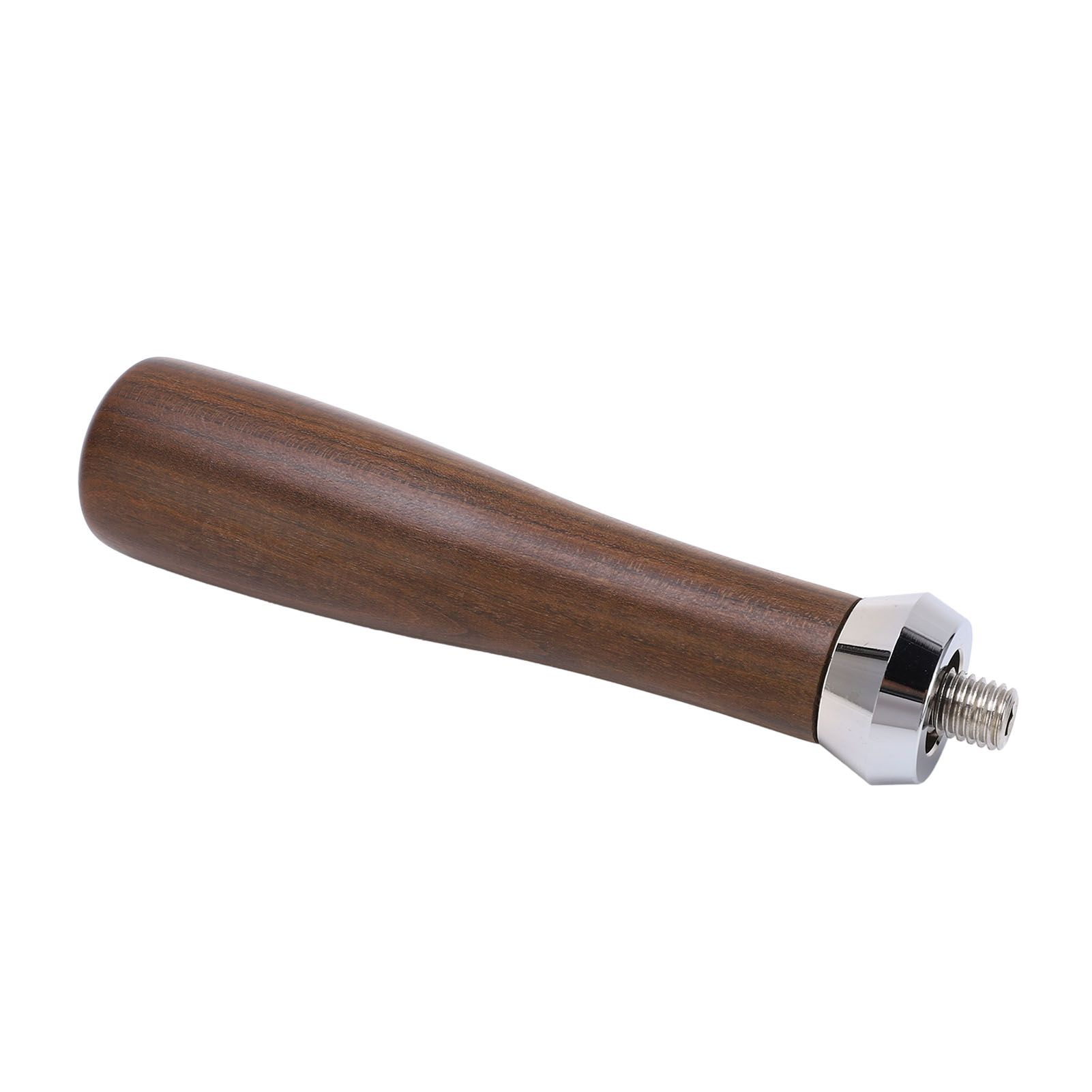 Coffee Portafilter Handle Comfortable Grip Burr Free Black Rosewood Durable view 10
