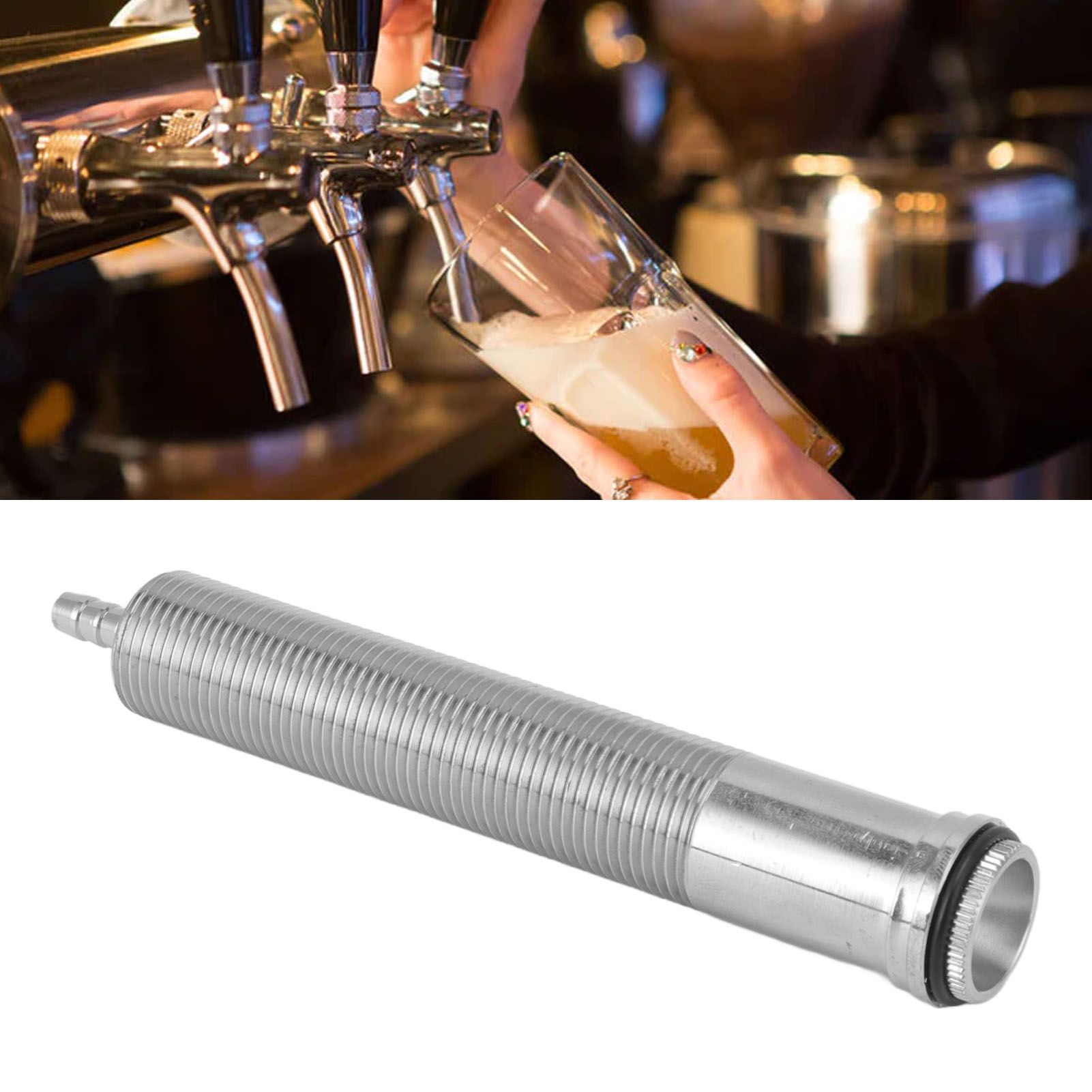 Beer Tap Extension Tube Wall Locking G5/8 Faucet Extension Adapter for Home view 12