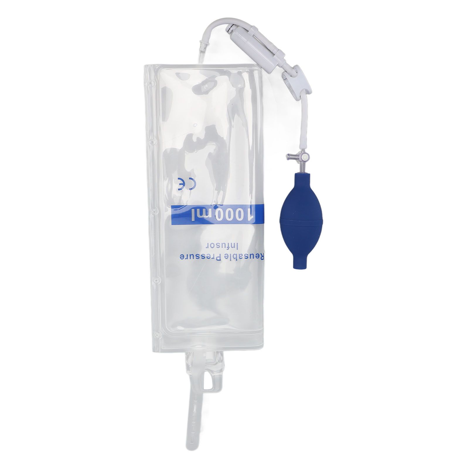 1000ml Medical Pressure Bag TPU Good Air Tightness Pressure Infusion Bag for view 4