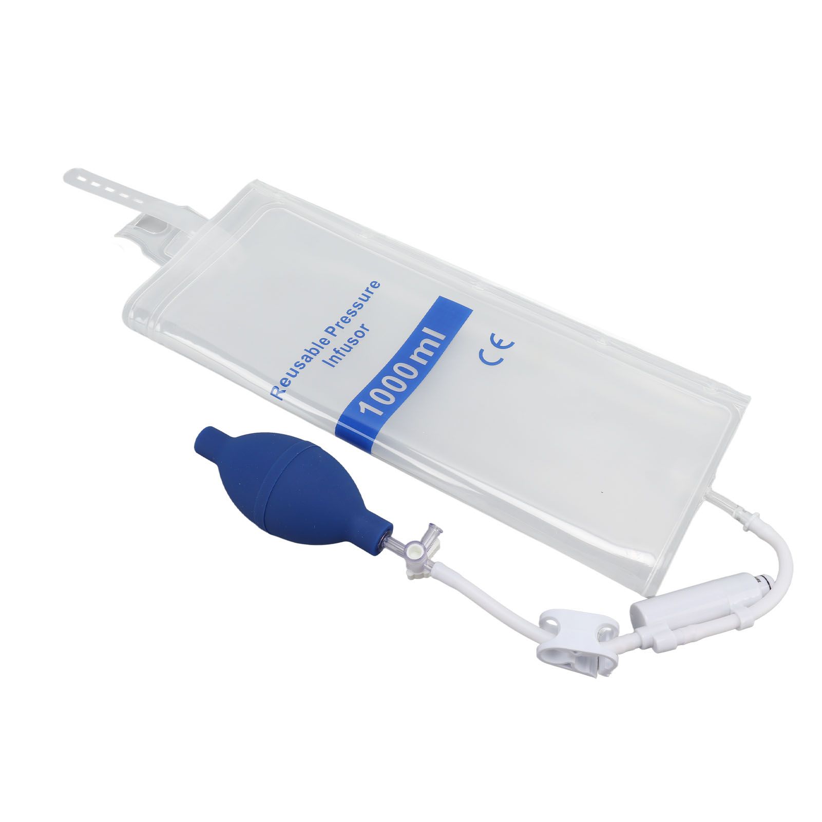 1000ml Medical Pressure Bag TPU Good Air Tightness Pressure Infusion Bag for view 6