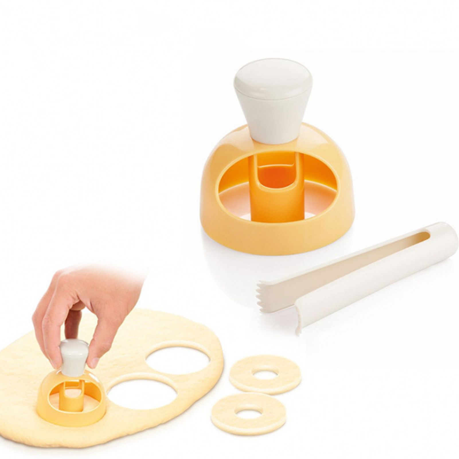Donut Mold Plastic Reusable Practical DIY Donut Maker Donut Baking Mold for view 6