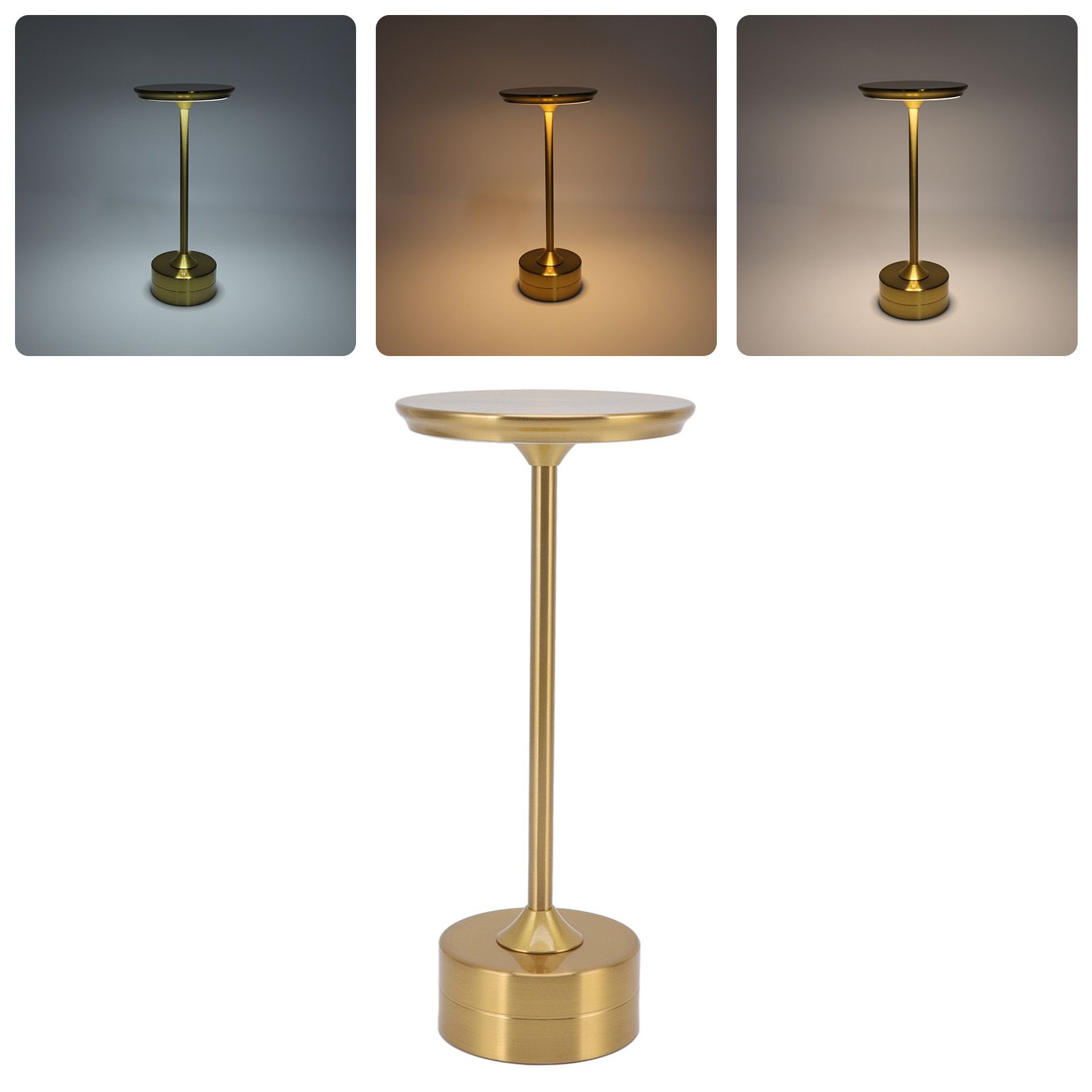 Cordless Table Lamp Rechargeable 2000mAh 3 Levels Brightness Portable USB C view 11
