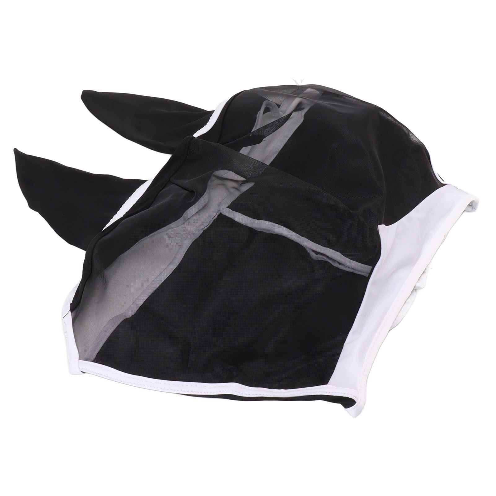 Horse Fly Mask All Round Mesh Breathable Fly Mask Elastic UV Protection Horse view 4