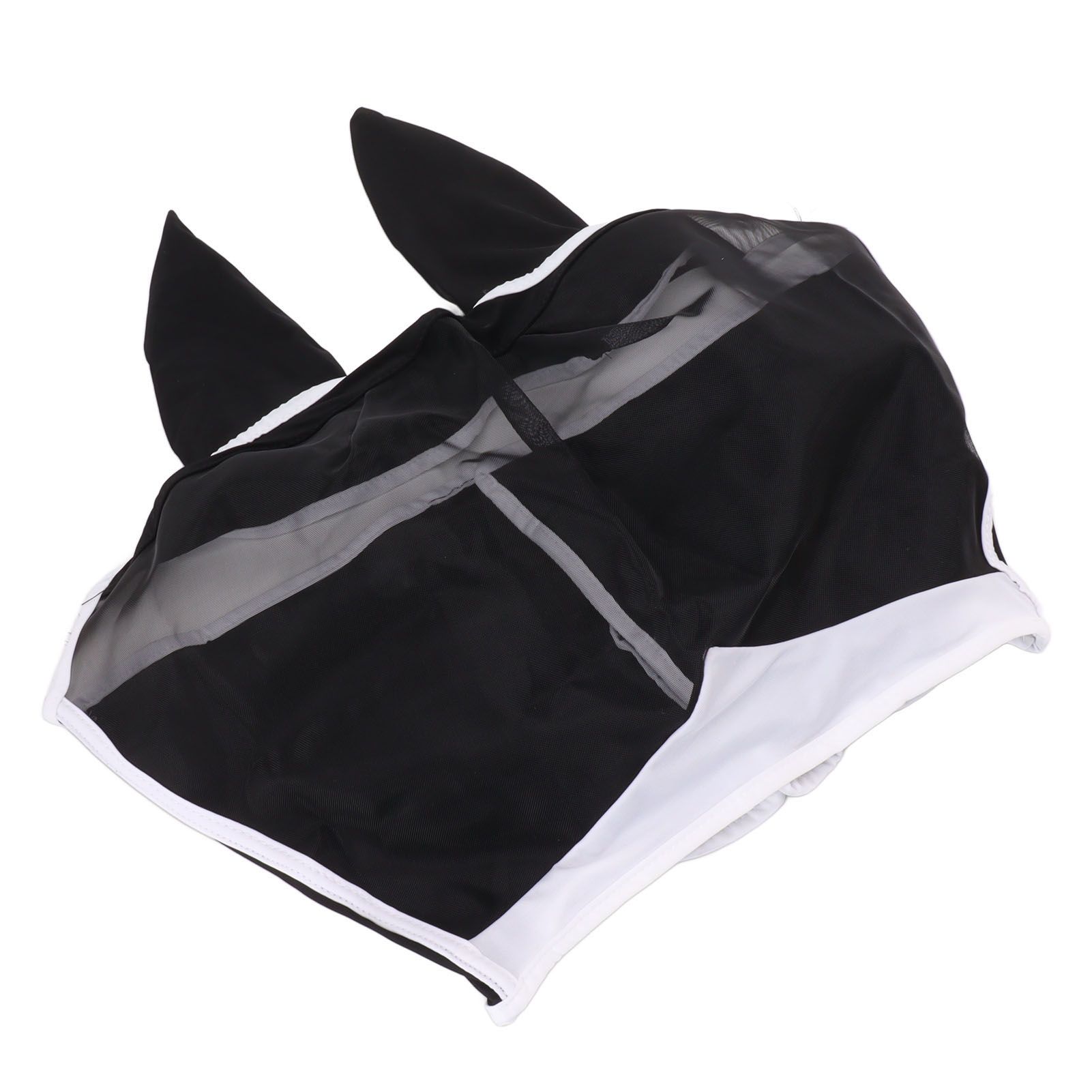 Horse Fly Mask All Round Mesh Breathable Fly Mask Elastic UV Protection Horse view 5