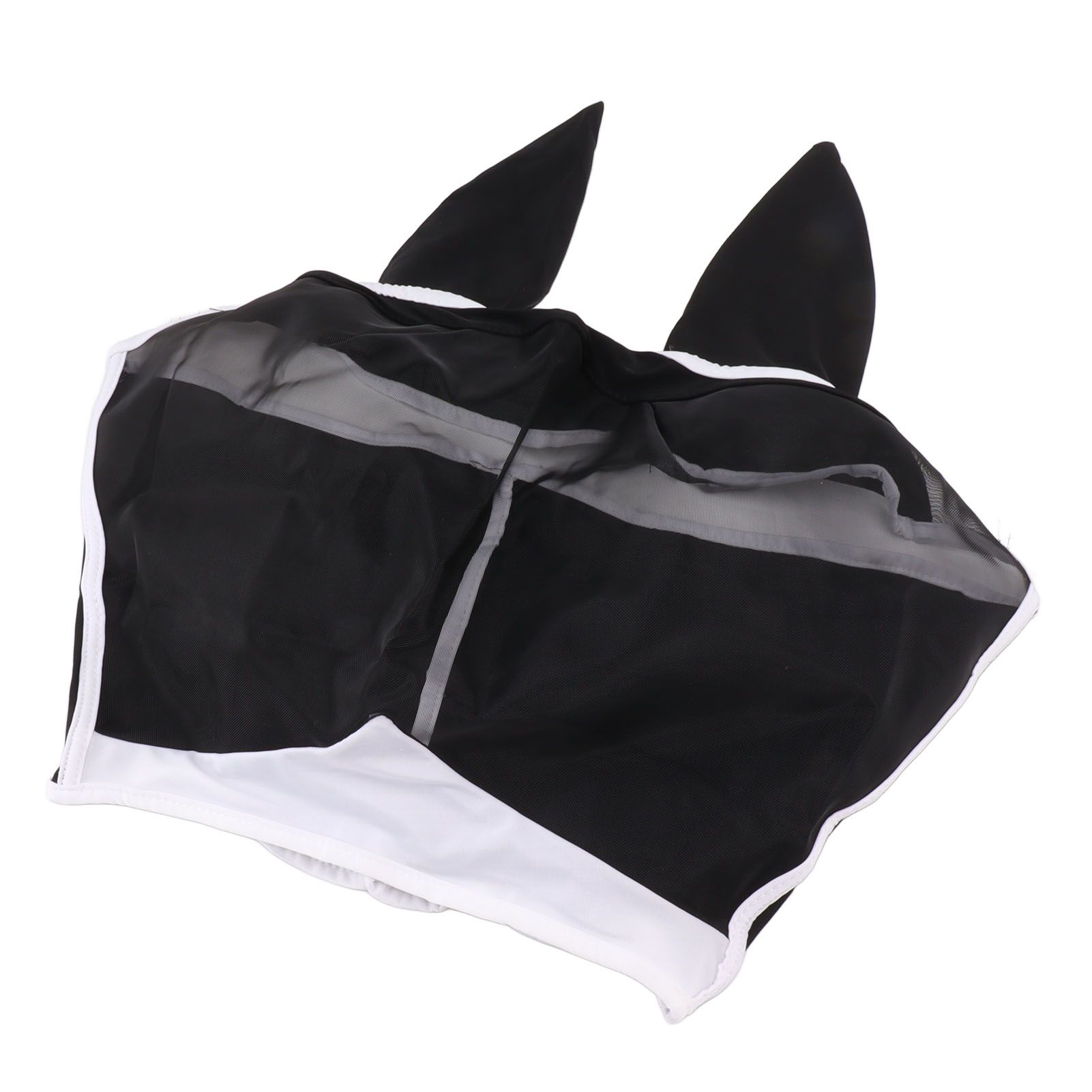 Horse Fly Mask All Round Mesh Breathable Fly Mask Elastic UV Protection Horse view 7
