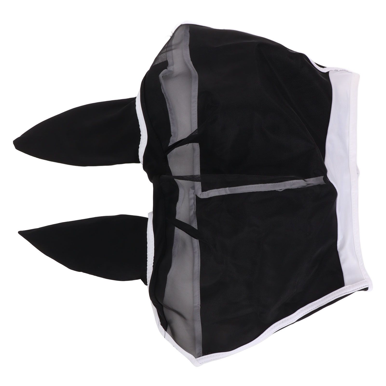 Horse Fly Mask All Round Mesh Breathable Fly Mask Elastic UV Protection Horse view 8