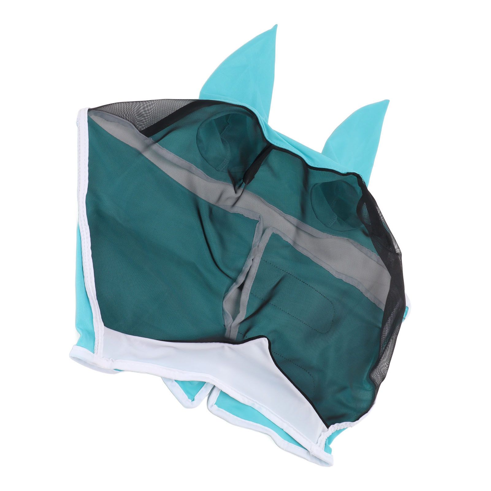 Horse Fly Mask All Round Mesh Breathable Fly Mask Elastic UV Protection Horse view 9
