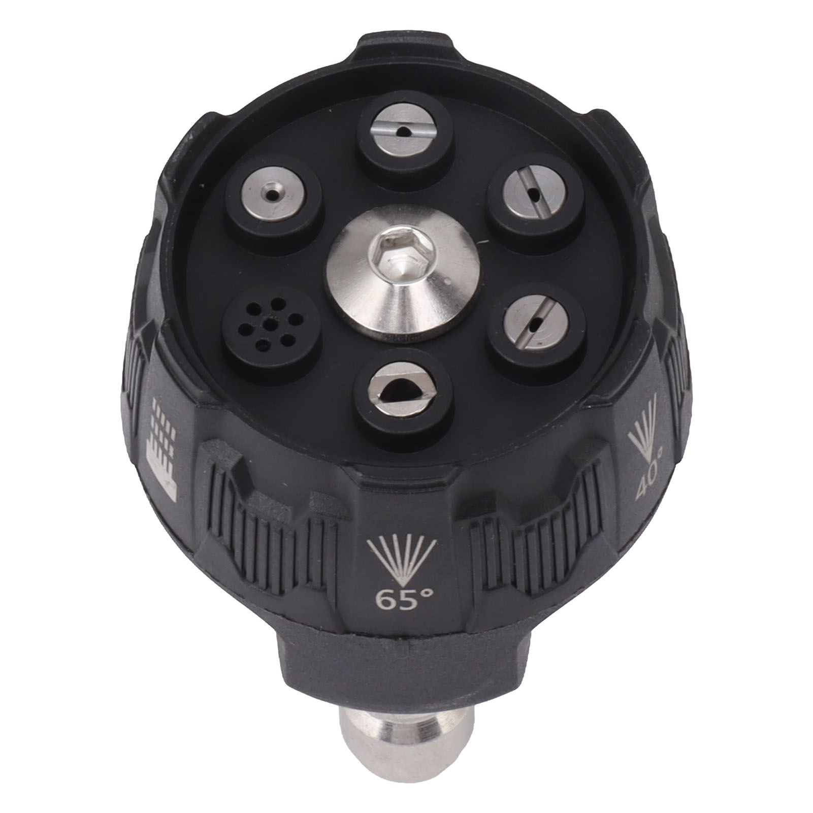 Pressure Washer Spray Nozzle 6 in 1 Multifunctional Adjustable Nozzle 1/4 Plug view 2