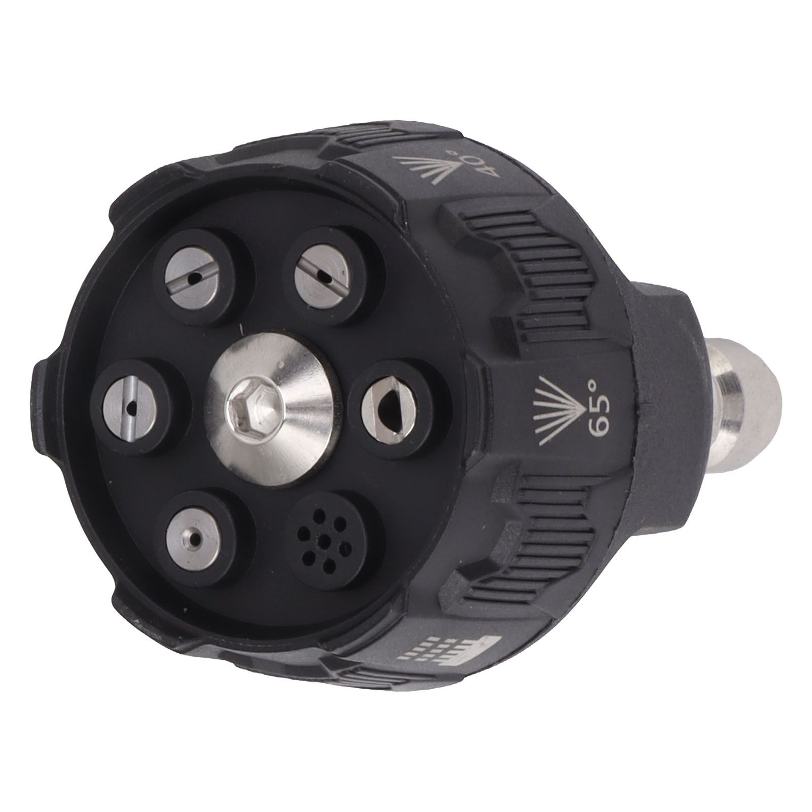 Pressure Washer Spray Nozzle 6 in 1 Multifunctional Adjustable Nozzle 1/4 Plug view 3