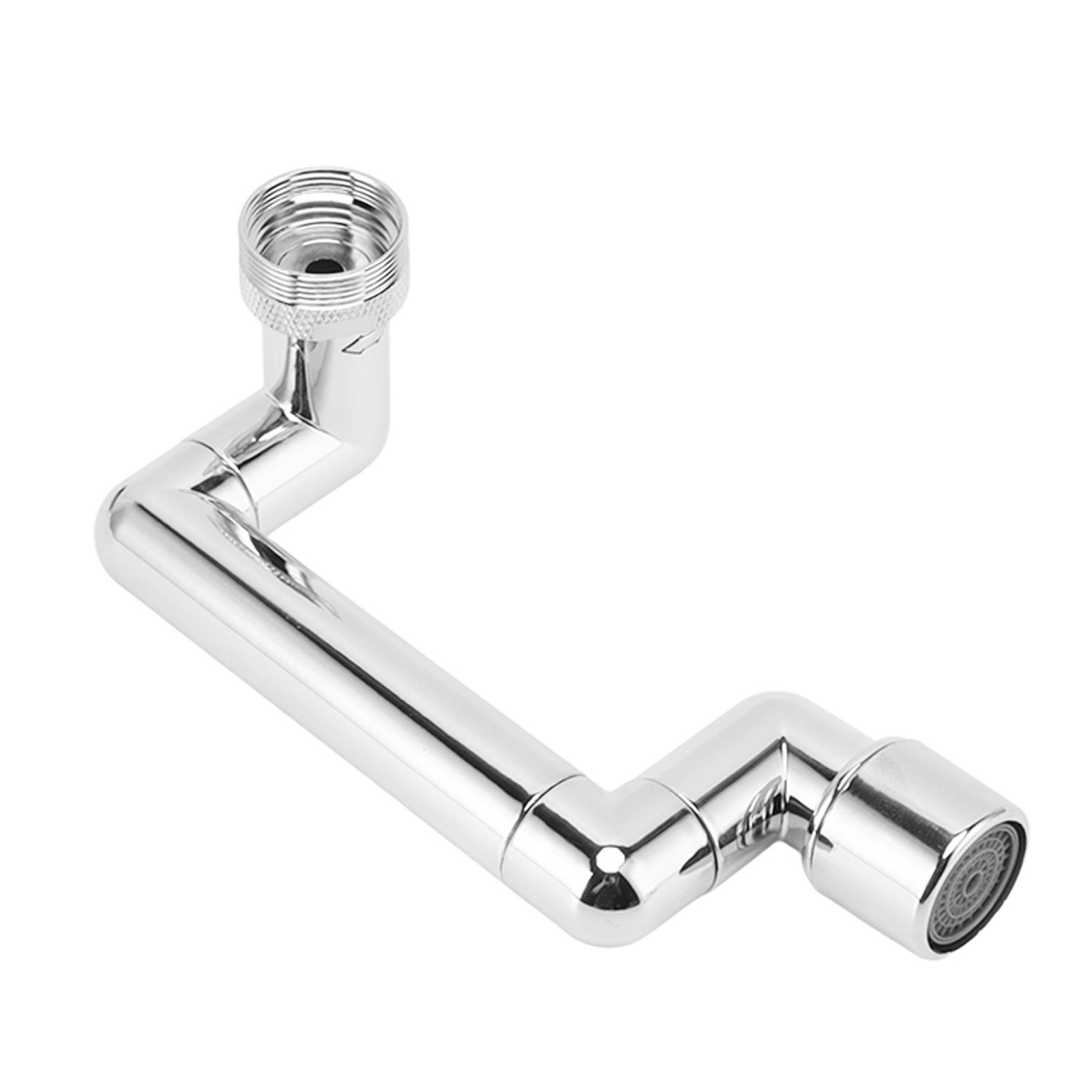 Faucet Extender Chrome Copper ABS Telescopic Swivel Faucet Tap Extension for view 5