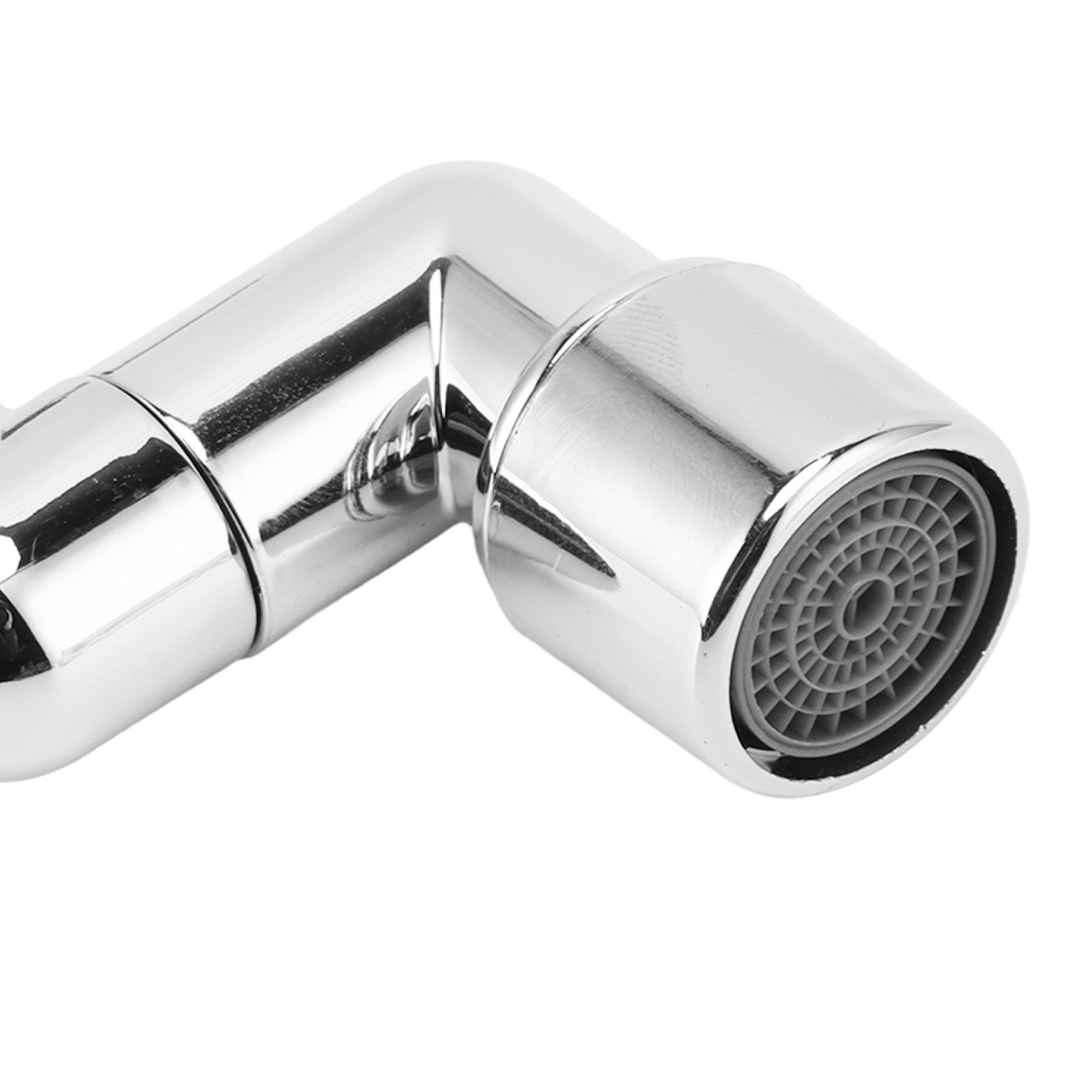 Faucet Extender Chrome Copper ABS Telescopic Swivel Faucet Tap Extension for view 13