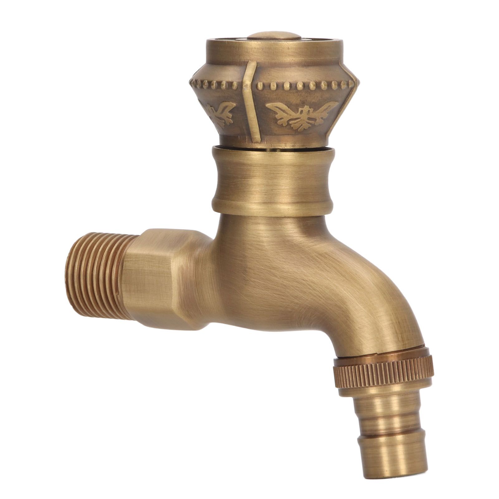 Antique Brass Faucet Bathroom Sink Faucet Cold Hot Water Tap Home Decoration view 7
