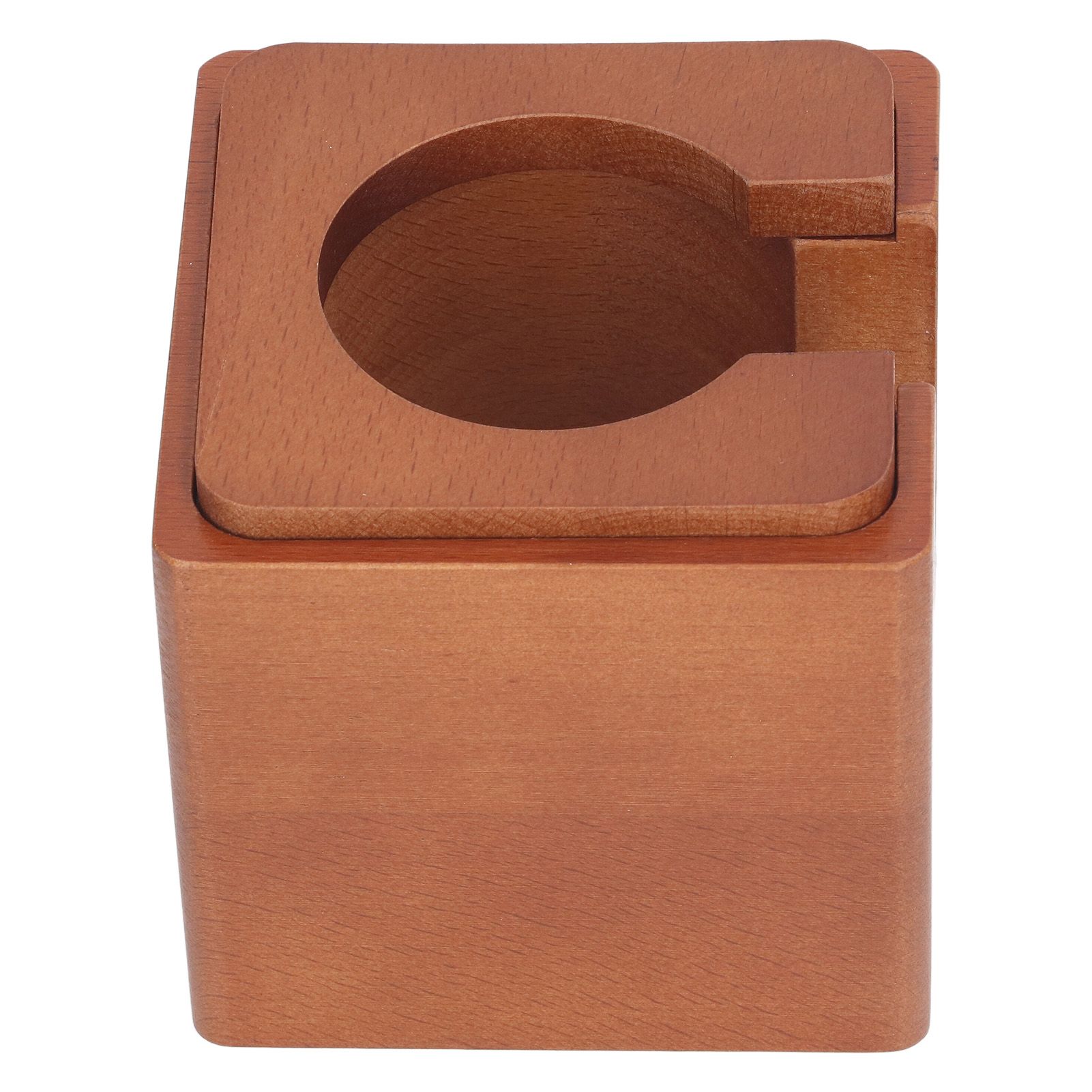 Coffee Portafilter Holder Station Wood Coffee Portafilter Tamping Stand for view 7