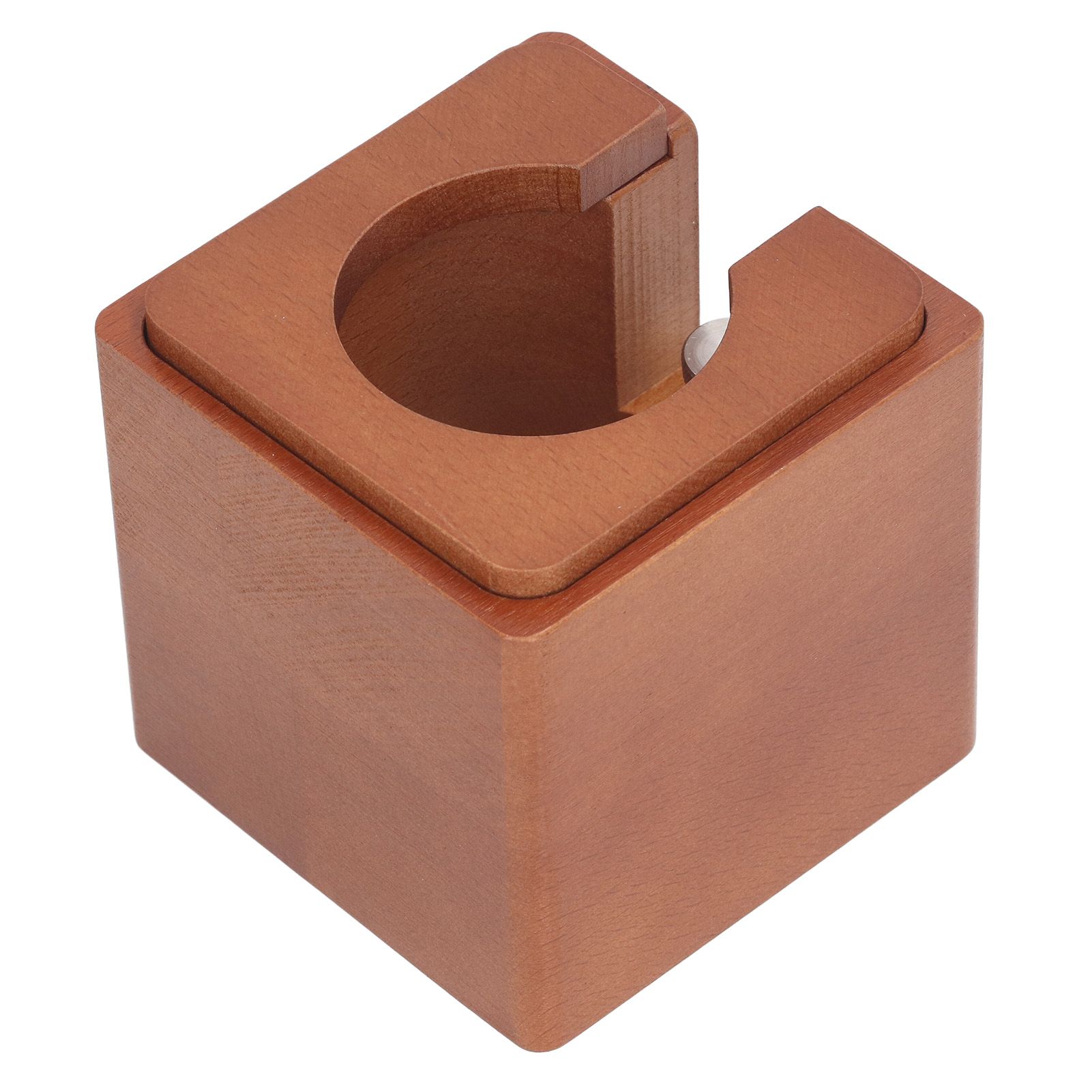 Coffee Portafilter Holder Station Wood Coffee Portafilter Tamping Stand for view 8