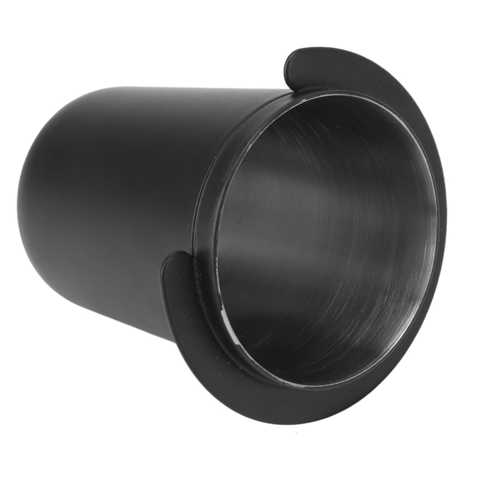 Coffee Dosing Cup Stainless Steel Universal Black Powder Attechment Tool for view 4