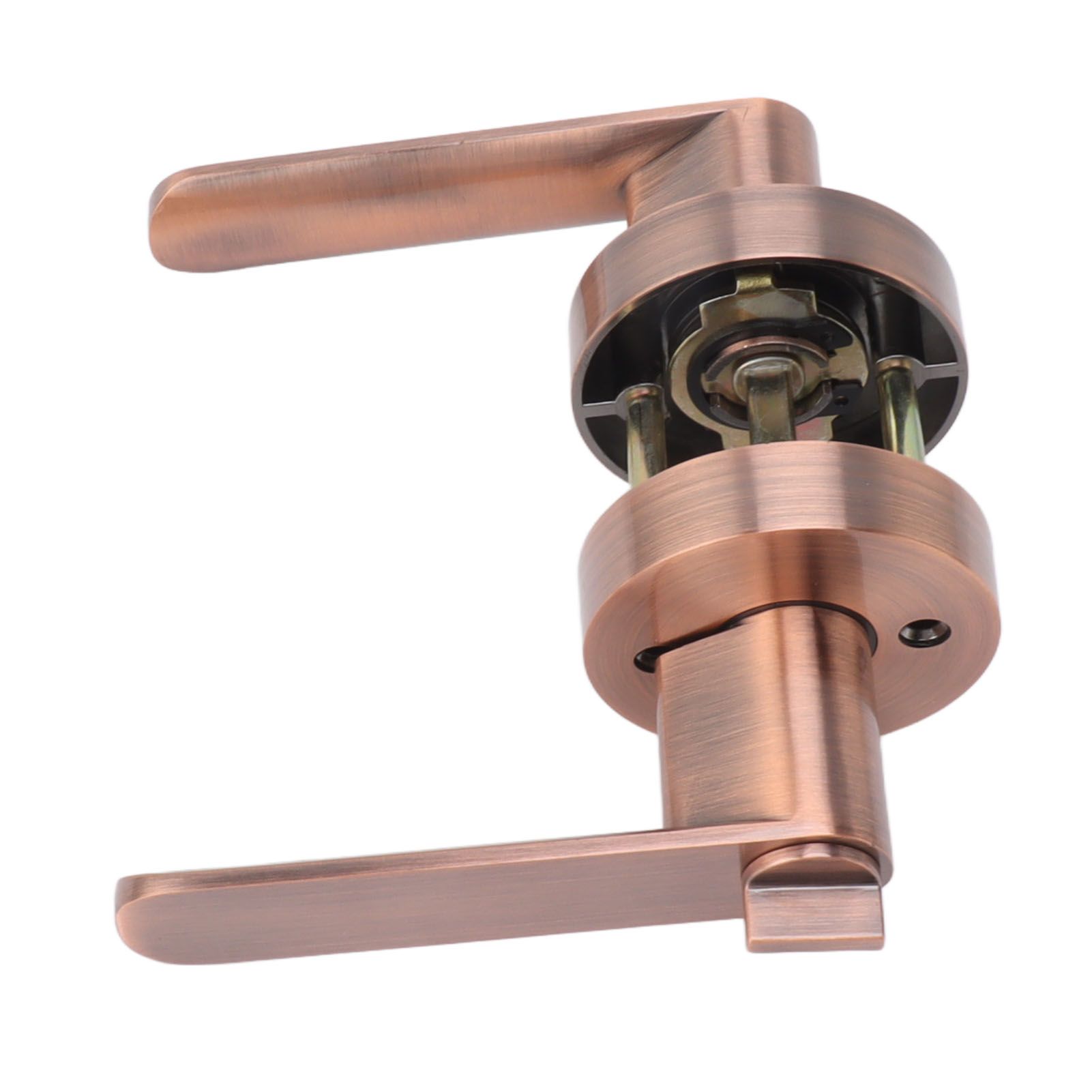 Passage Door Lever Set Aluminum Alloy Simple Modern Door Entry Lever Lock for view 3
