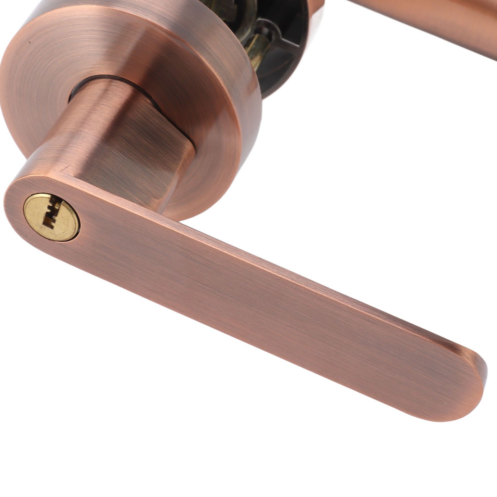 Passage Door Lever Set Aluminum Alloy Simple Modern Door Entry Lever Lock for view 13