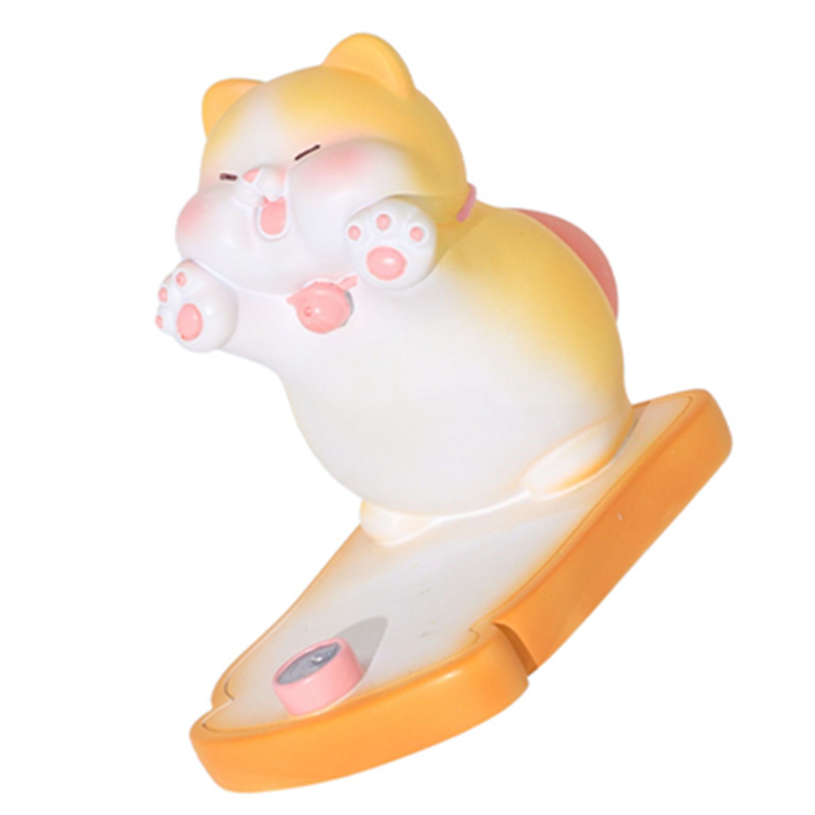 Cute Cat Cellphone Holder Resin Mini Portable Mobile Phone Stand Desk Ornament view 3