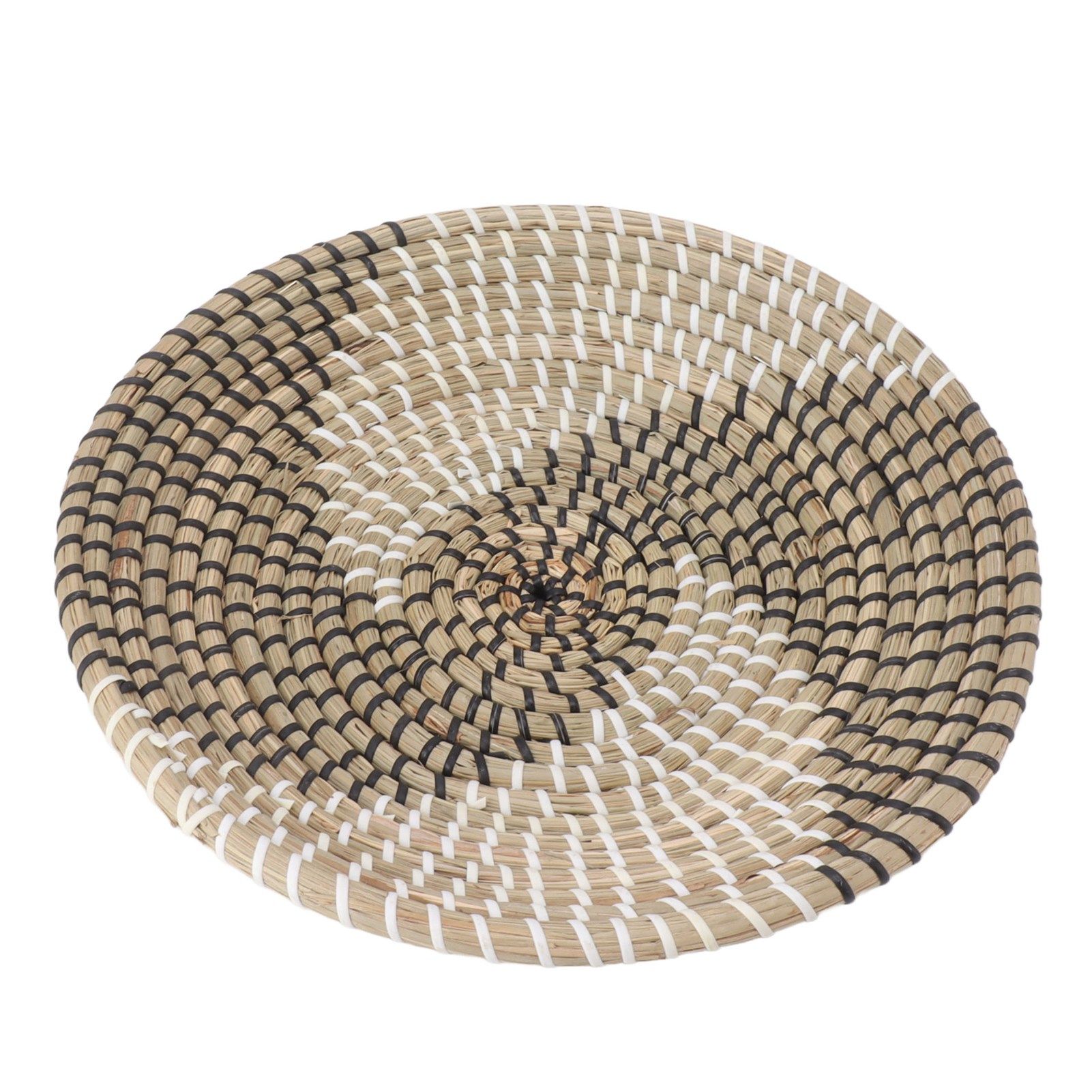 Woven Wall Basket Decor Handcrafted Seagrass Hanging Baskets Multifunction view 4