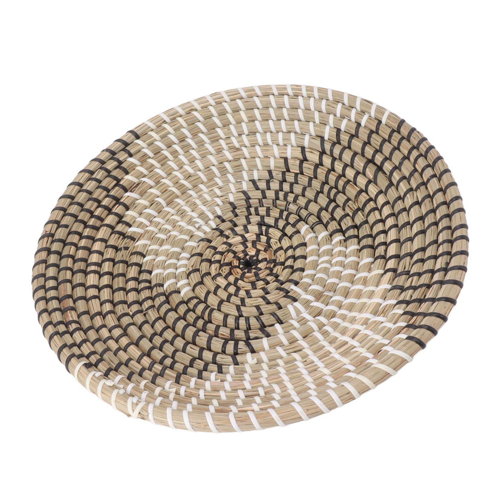 Woven Wall Basket Decor Handcrafted Seagrass Hanging Baskets Multifunction view 5