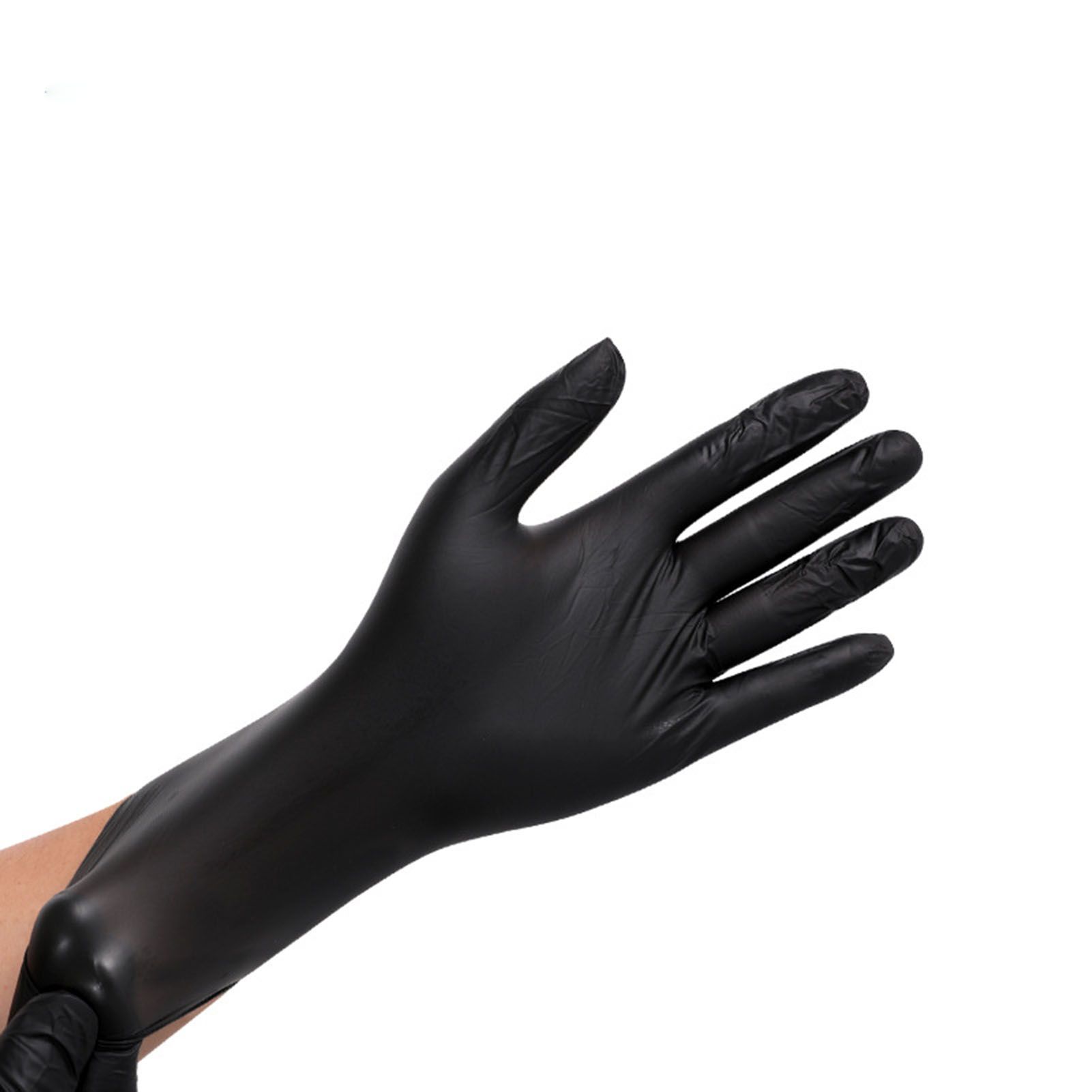 100PCS Food Gloves PVC High Elastic Protective Gloves for Cleaning Catering — image 1