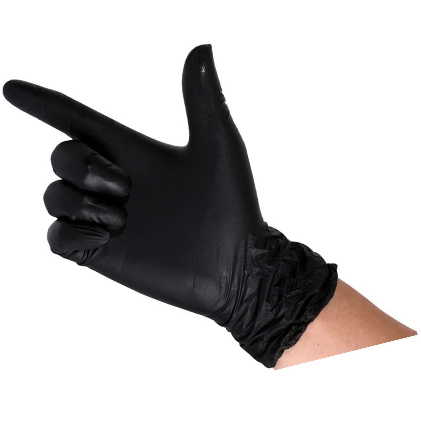 100PCS Food Gloves PVC High Elastic Protective Gloves for Cleaning Catering view 4