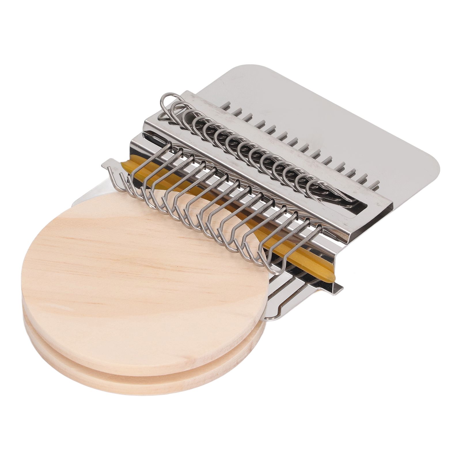 Darning Loom Weave Tool Small Weaving Loom Kit with 14 Hooks 1 Needle for Hand view 2
