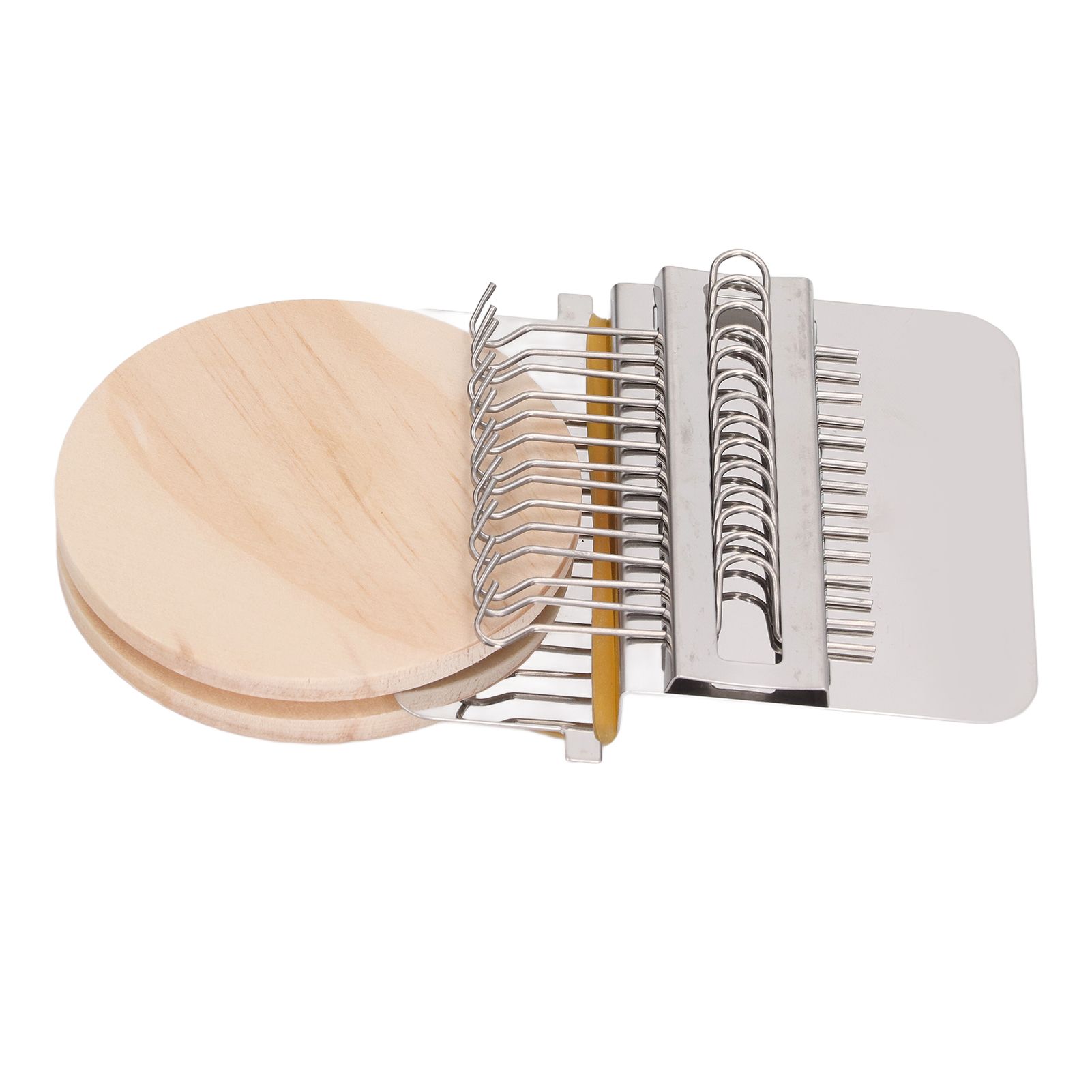 Darning Loom Weave Tool Small Weaving Loom Kit with 14 Hooks 1 Needle for Hand view 3