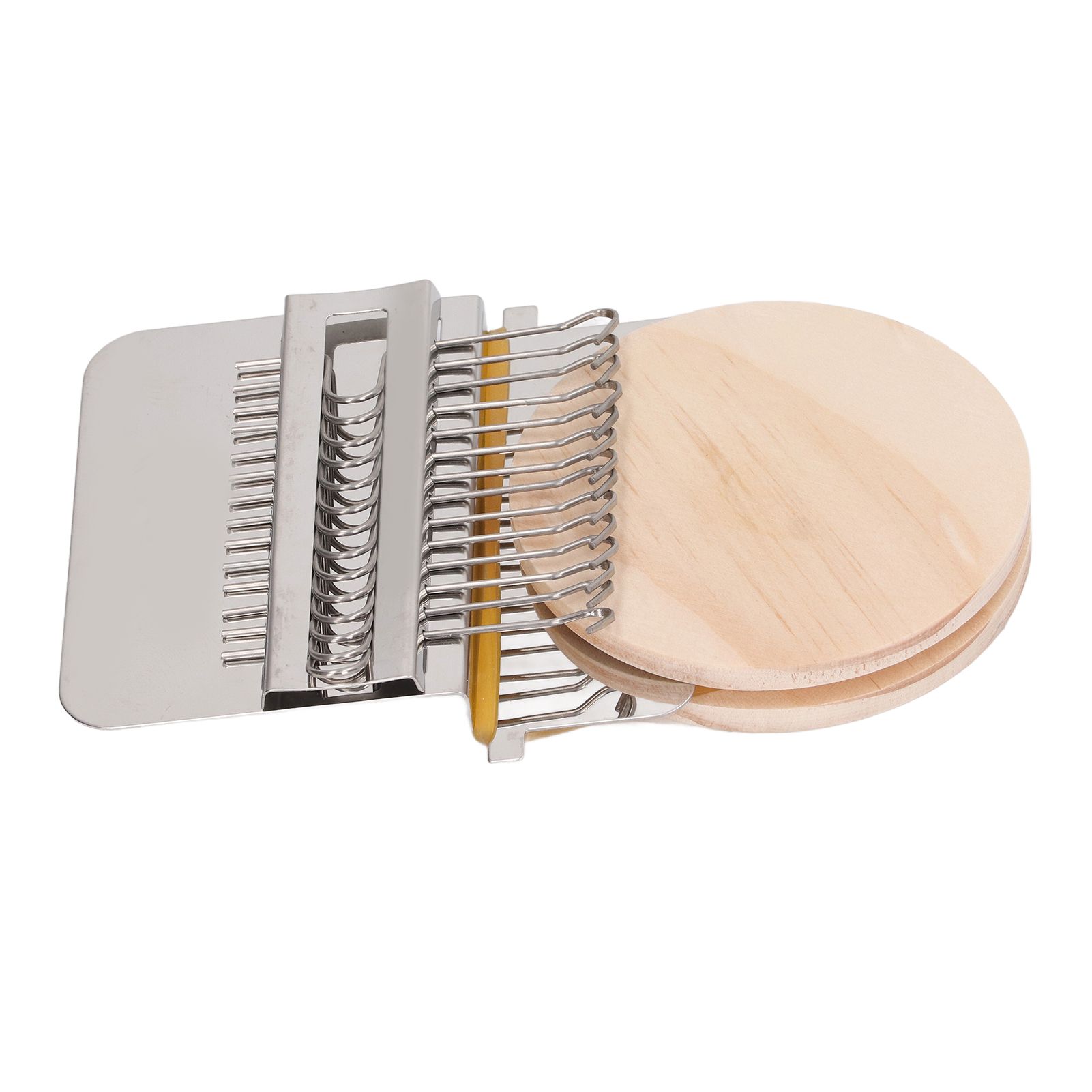Darning Loom Weave Tool Small Weaving Loom Kit with 14 Hooks 1 Needle for Hand view 4