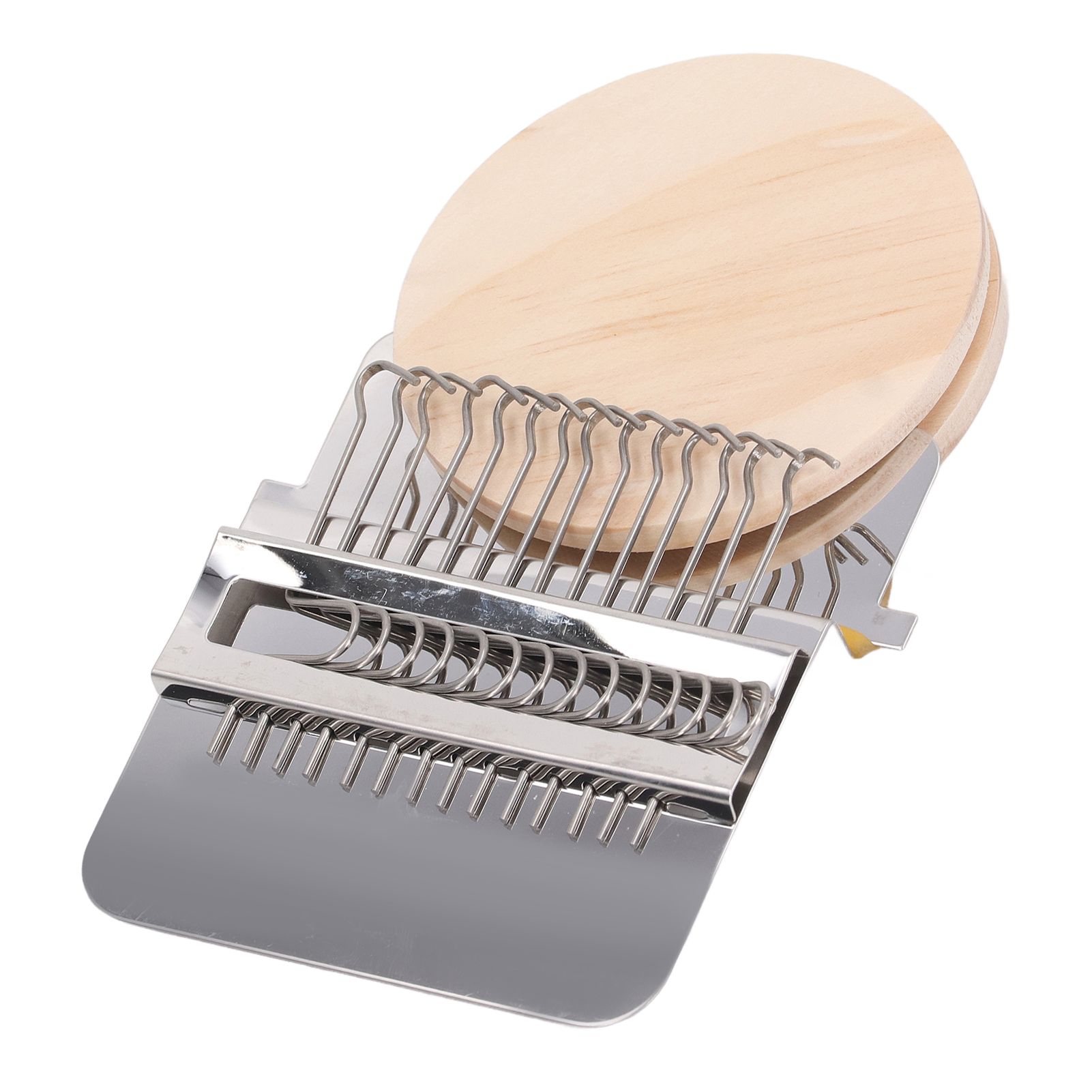 Darning Loom Weave Tool Small Weaving Loom Kit with 14 Hooks 1 Needle for Hand view 8