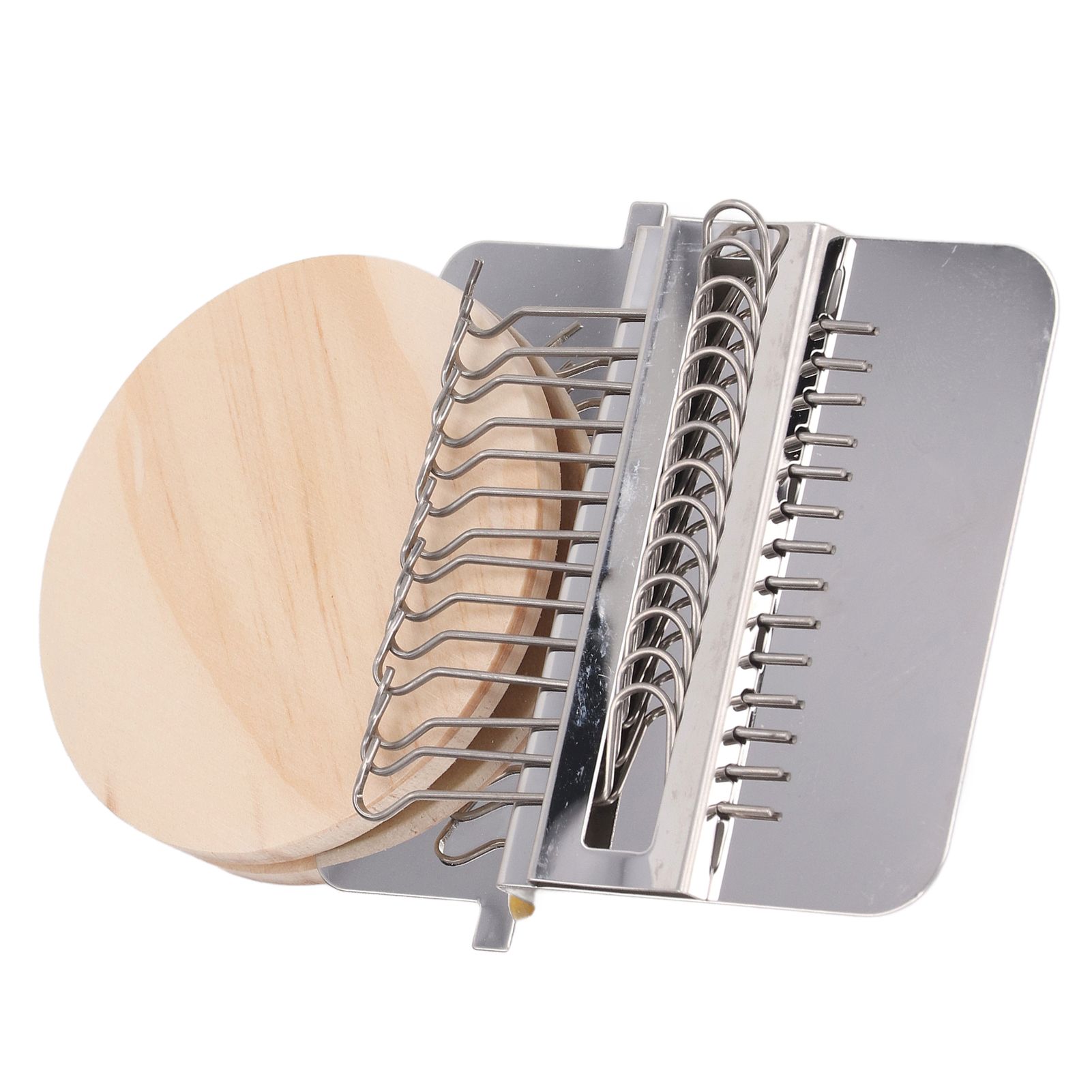 Darning Loom Weave Tool Small Weaving Loom Kit with 14 Hooks 1 Needle for Hand view 14