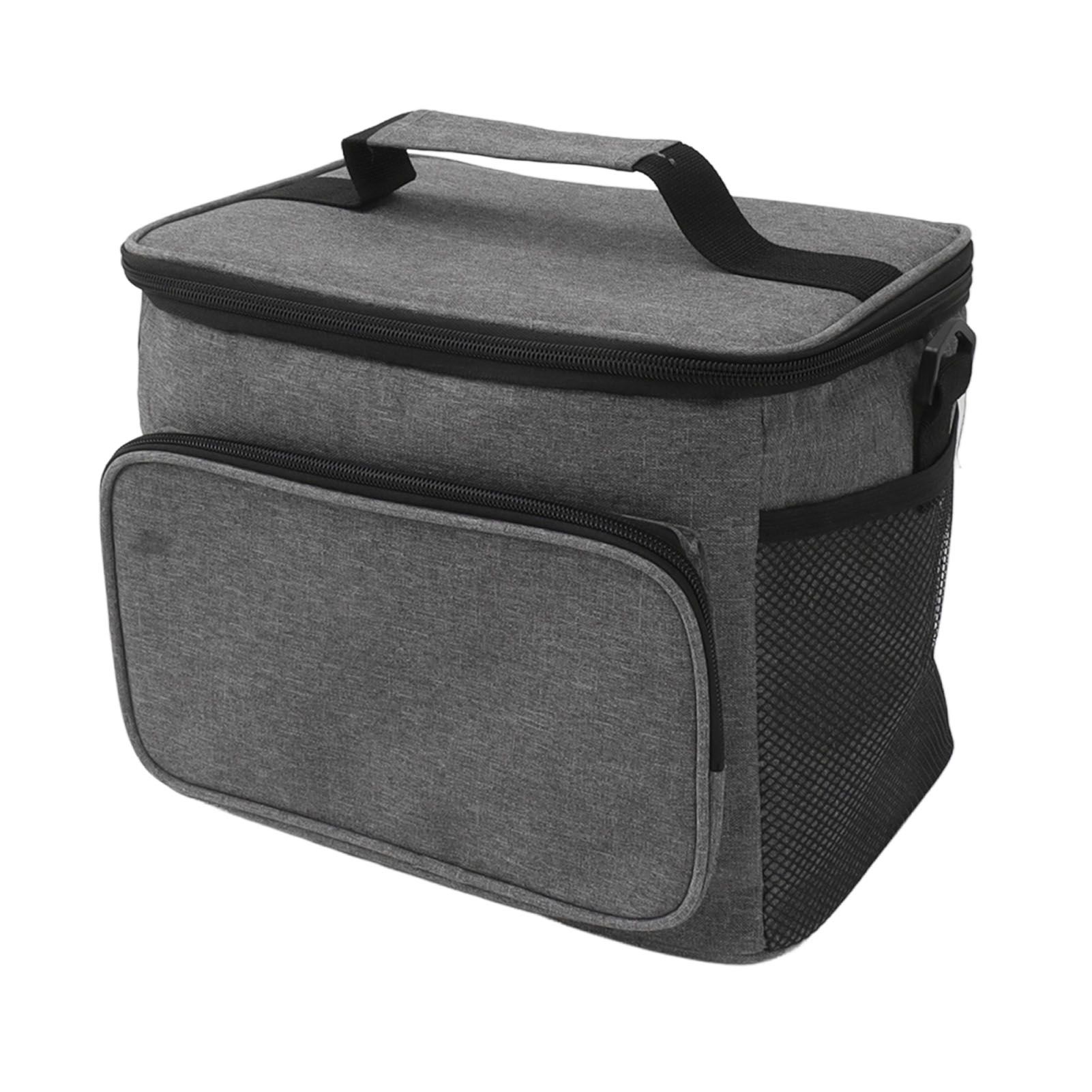 Lunch Bag 10L Collapsible Adjustable Strap Leakproof Portable Handle Insulated view 8