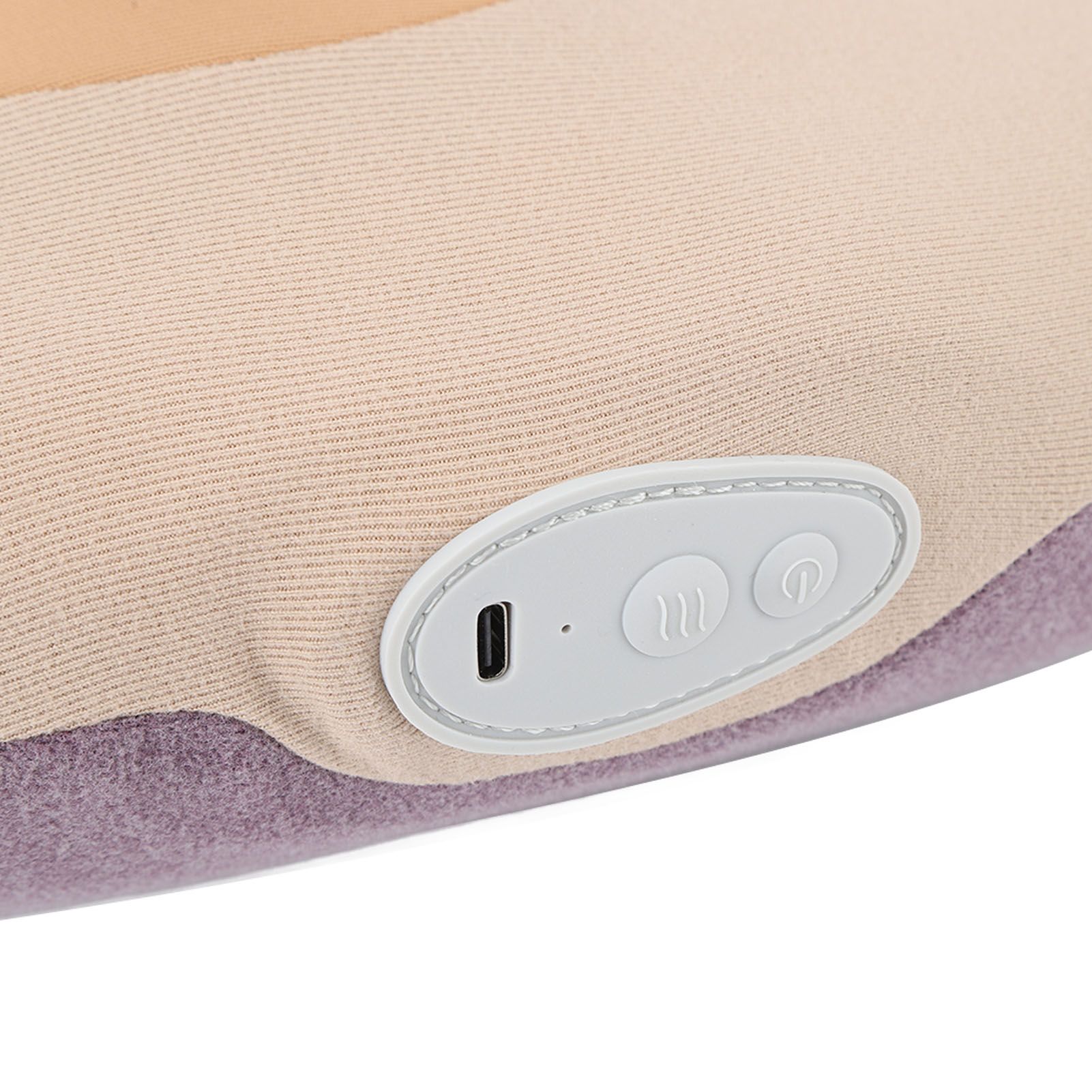 Yellow Back Pillow Massager Multifunctional Heart Shape Deep Tissue Massage view 15