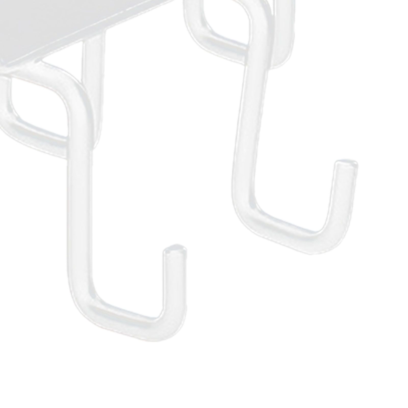 Kitchen Utensil Holder Hanger Iron Double Row Hook Spoon Shovel Shelving for view 9