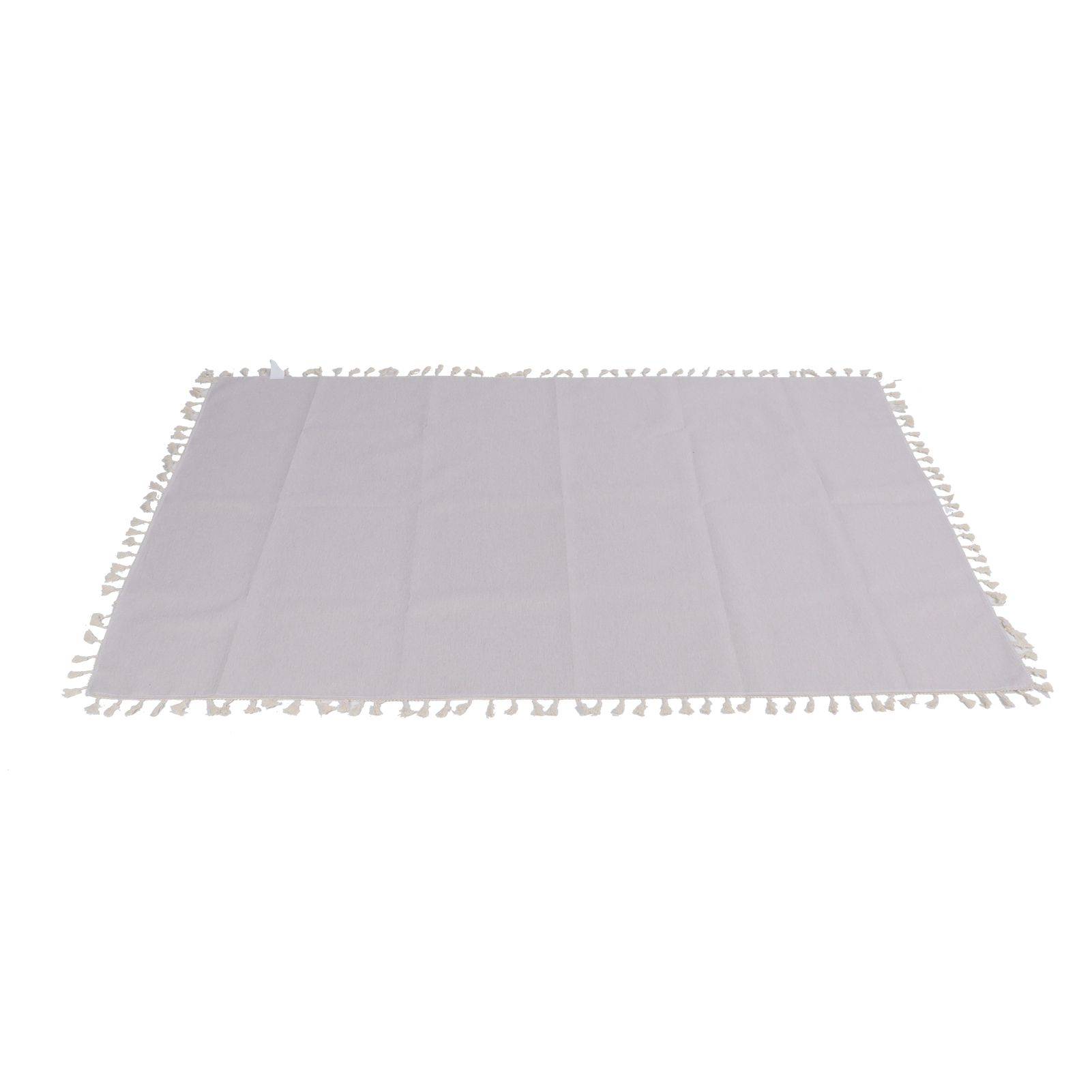 Cotton Linen Tablecloths Waterproof Oilproof Washable Wrinkle Free Tassels view 2