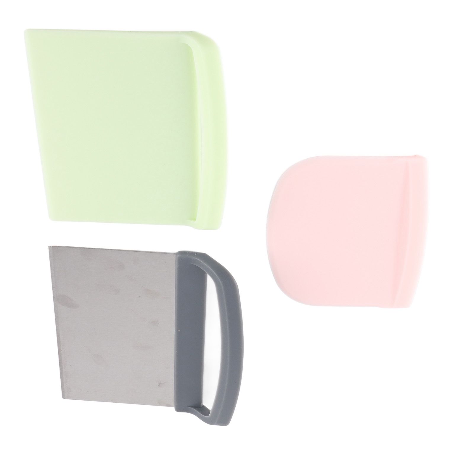 3pcs Dough Scraper Multipurpose Food Grade Safe Dough Cutter for Dough Cake Bread view 10