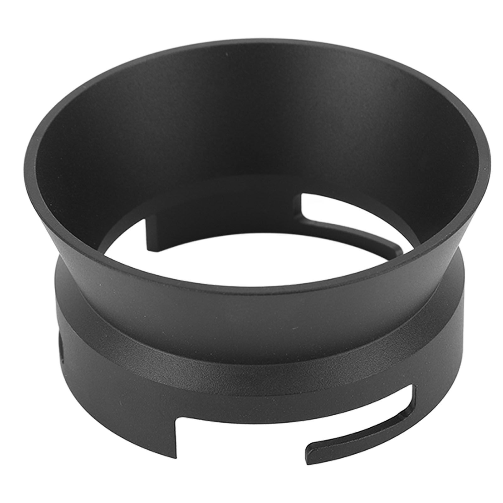 Black Coffee Dosing Funnel Aluminum Alloy Restaurant Coffee Machine Dosing view 5
