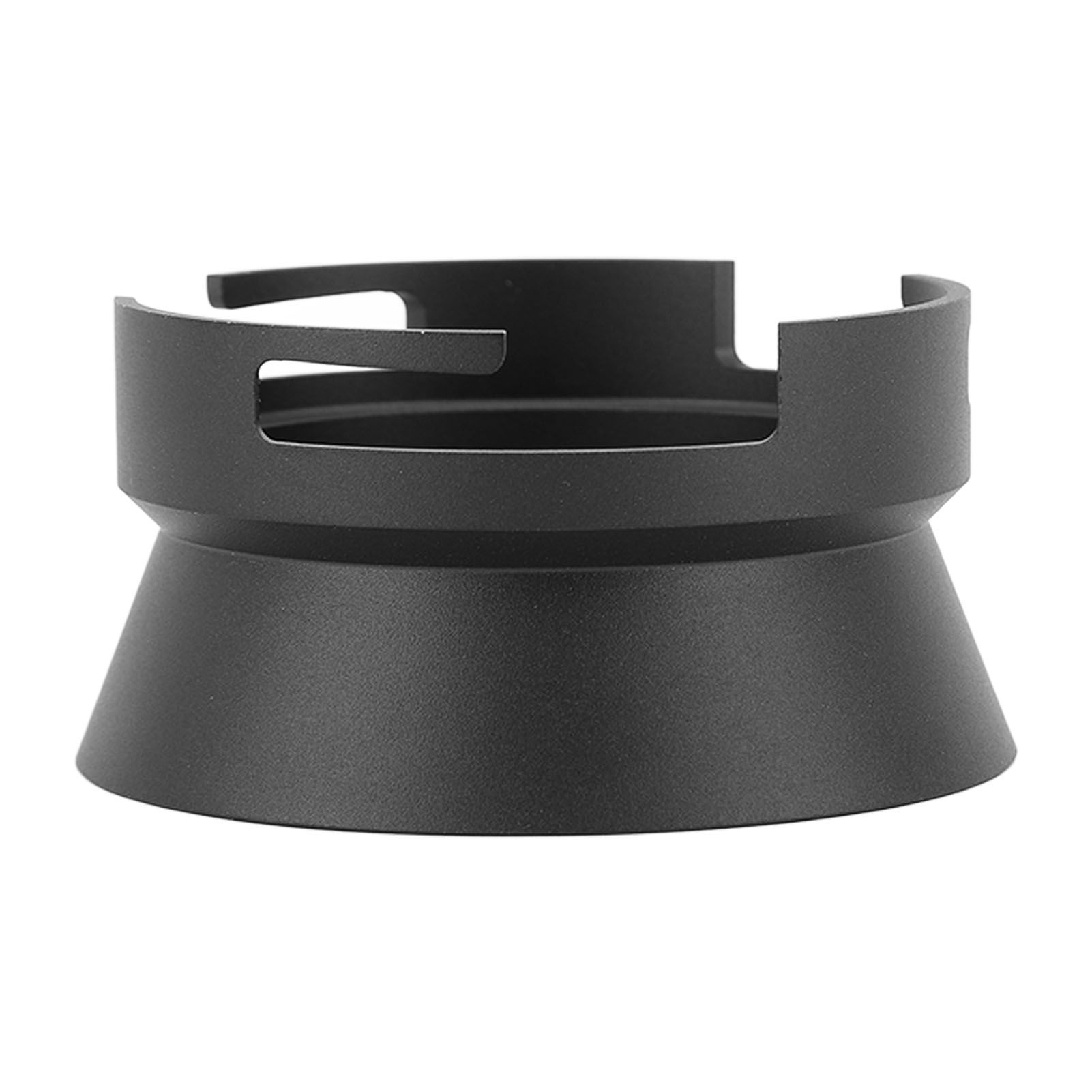 Black Coffee Dosing Funnel Aluminum Alloy Restaurant Coffee Machine Dosing view 6