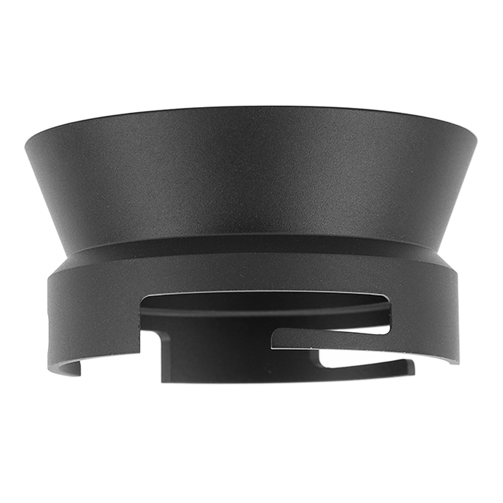 Black Coffee Dosing Funnel Aluminum Alloy Restaurant Coffee Machine Dosing view 12